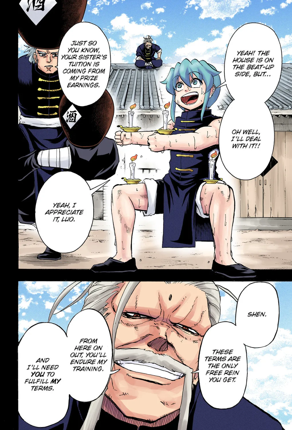 Undead Unluck - Digital Colored Comics (Colored) Chapter 59 page 3 - 