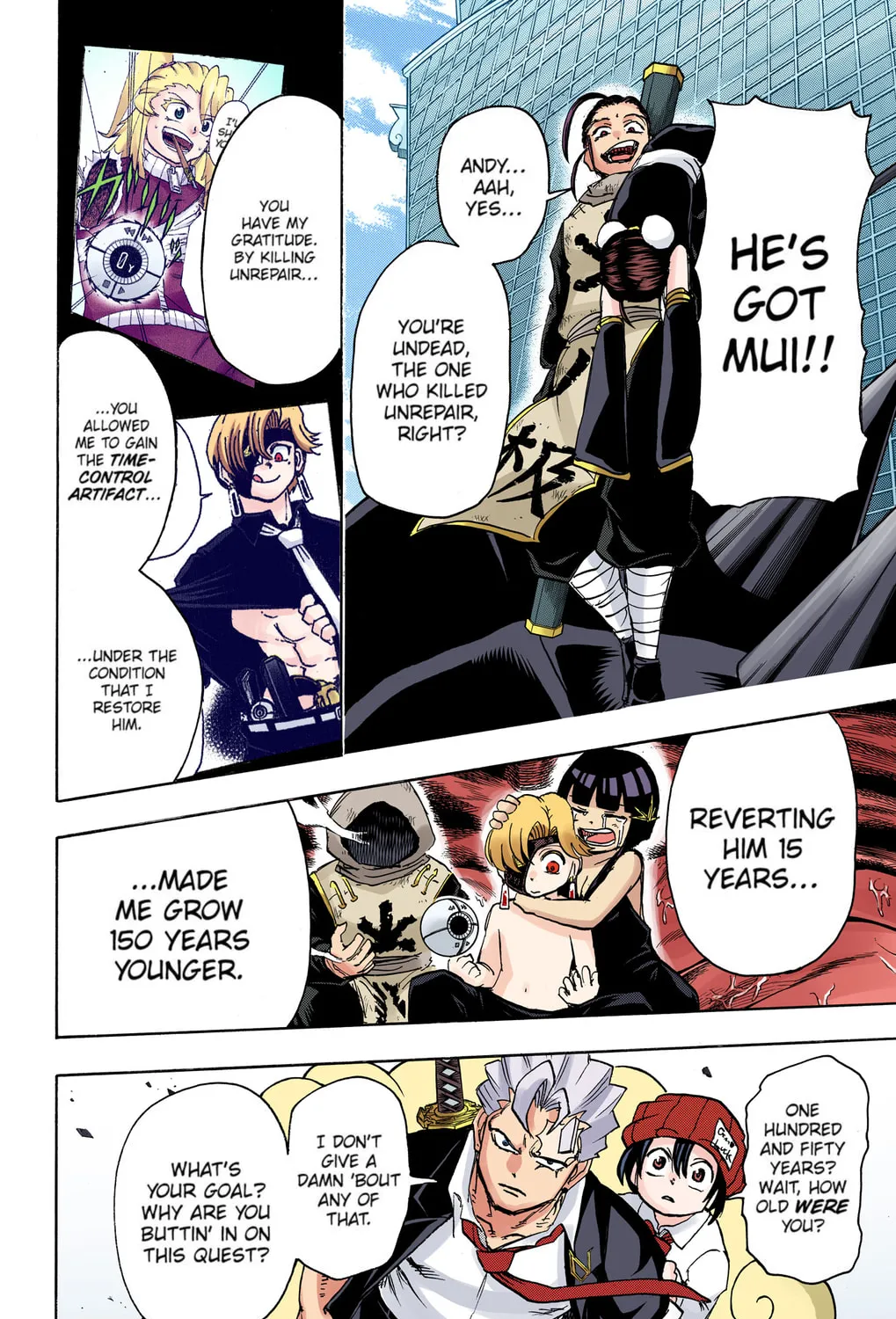 Undead Unluck - Digital Colored Comics (Colored) Chapter 60 page 21 - 