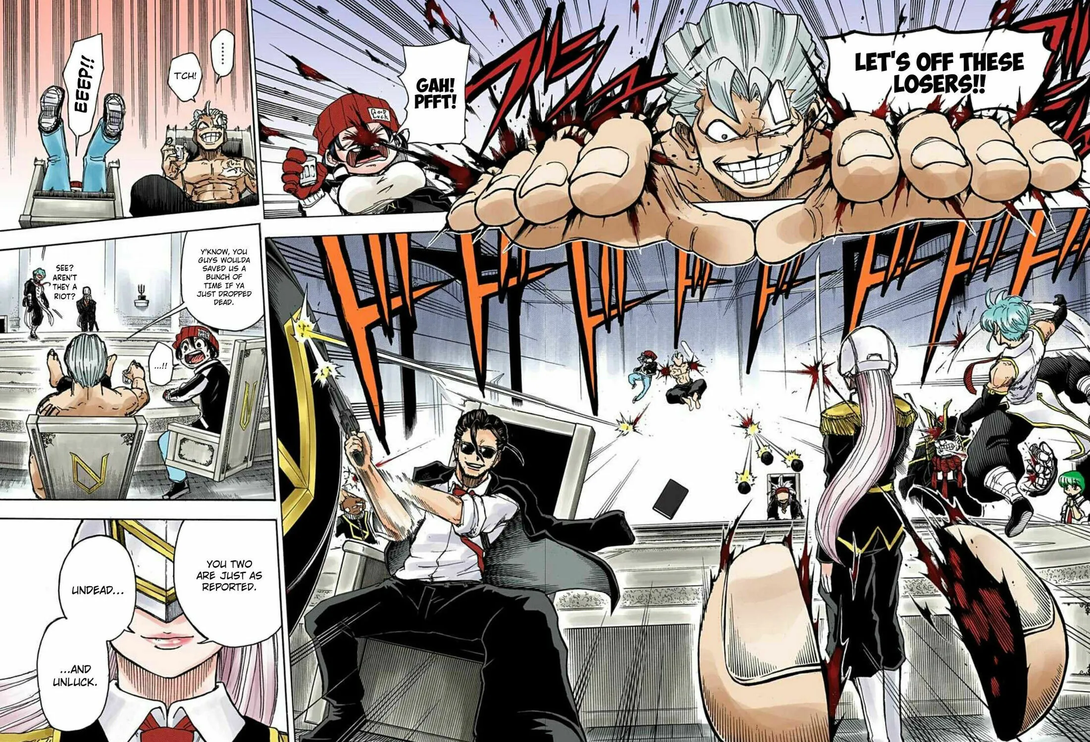 Undead Unluck - Digital Colored Comics (Colored) Chapter 8 page 35 - 