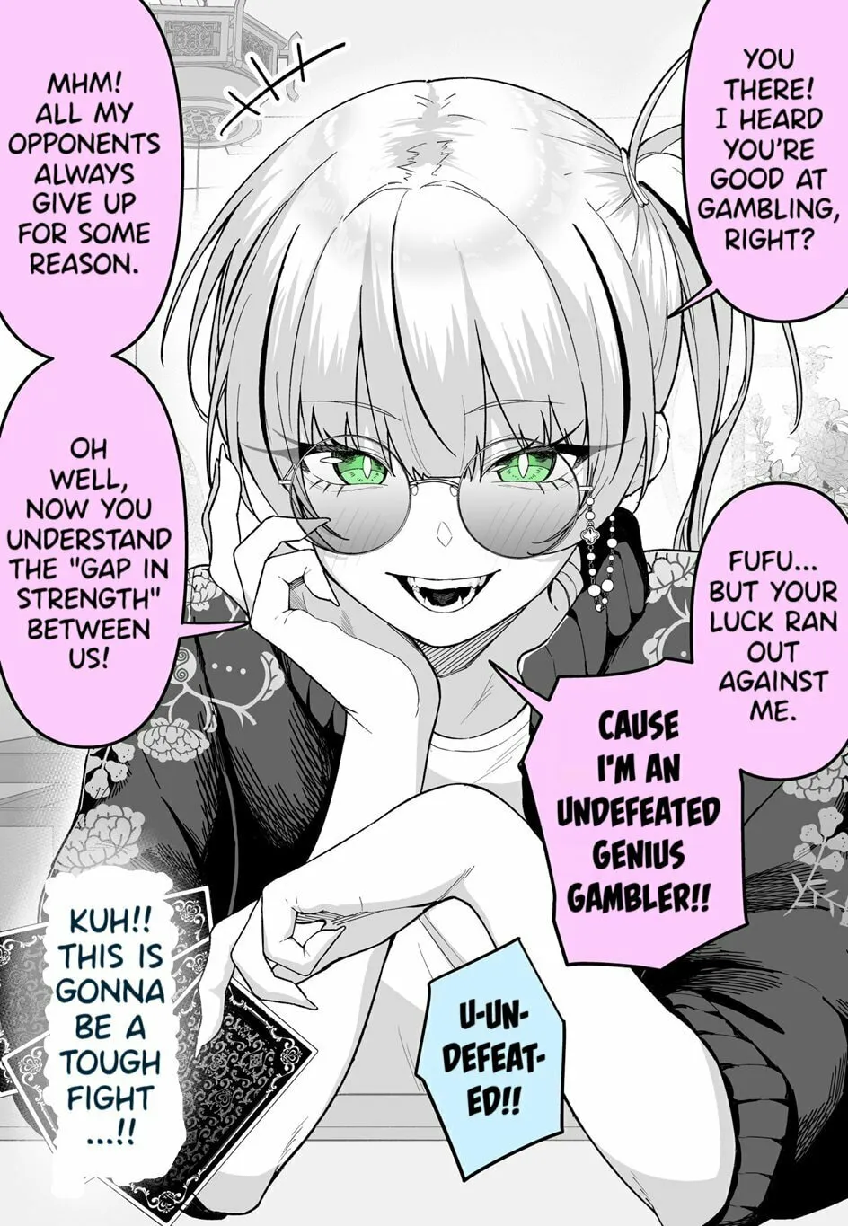 Undefeated Gambler-chan... Chapter 0 page 1 - 