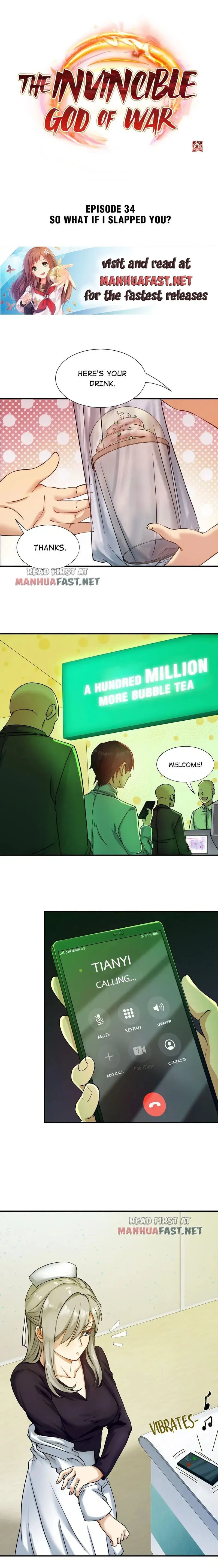 Undefeated God Of War Chapter 34 page 1 - 