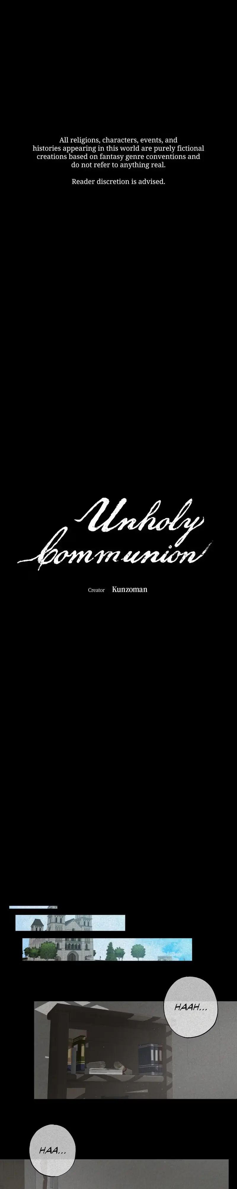 Unholy Communion Chapter 4 page 1 - 