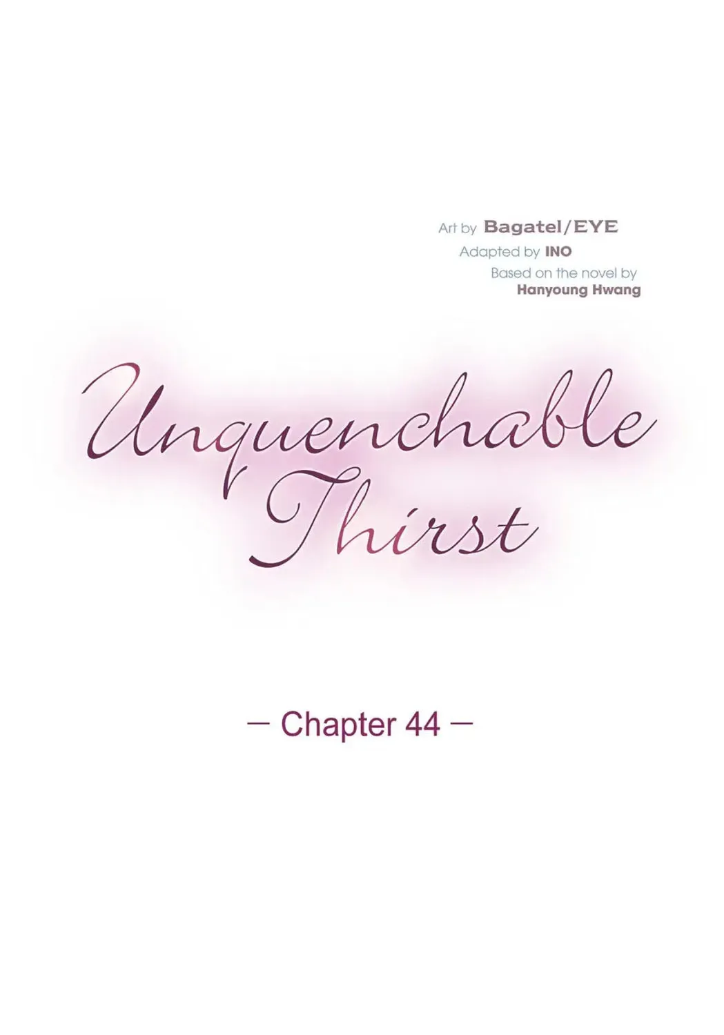 Unquenchable Thirst Chapter 44 page 1 - 
