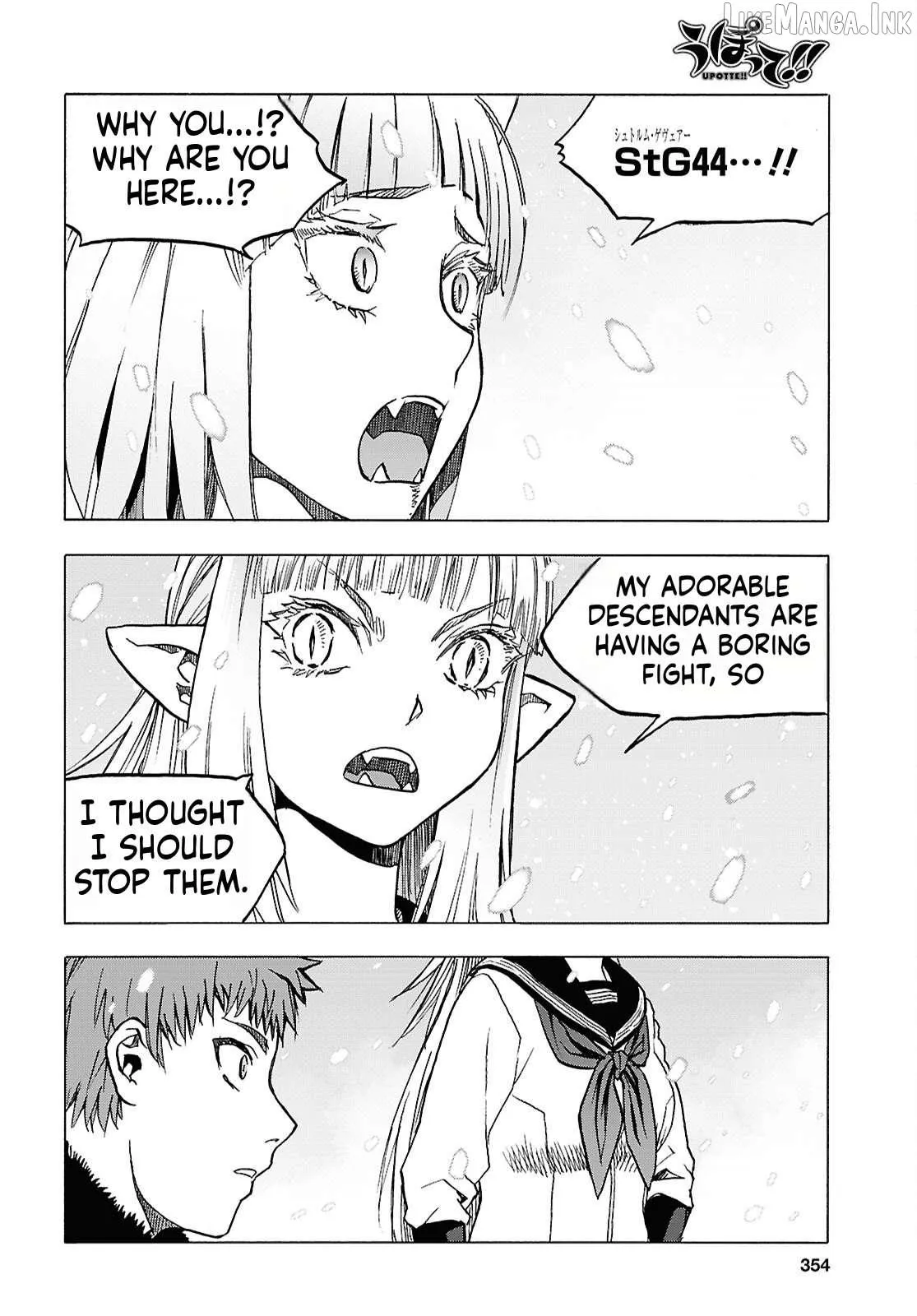 Upotte!! Chapter 121 page 4 - 