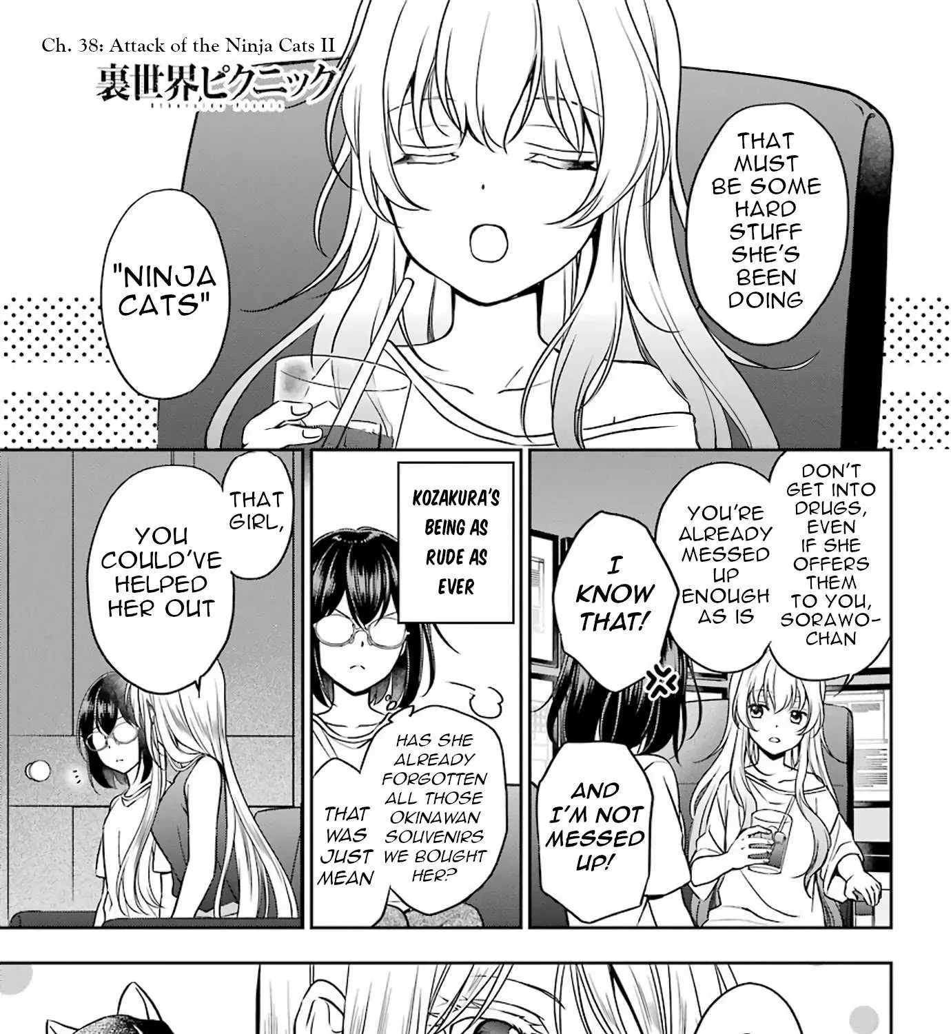 Urasekai Picnic Chapter 38 page 1 - 