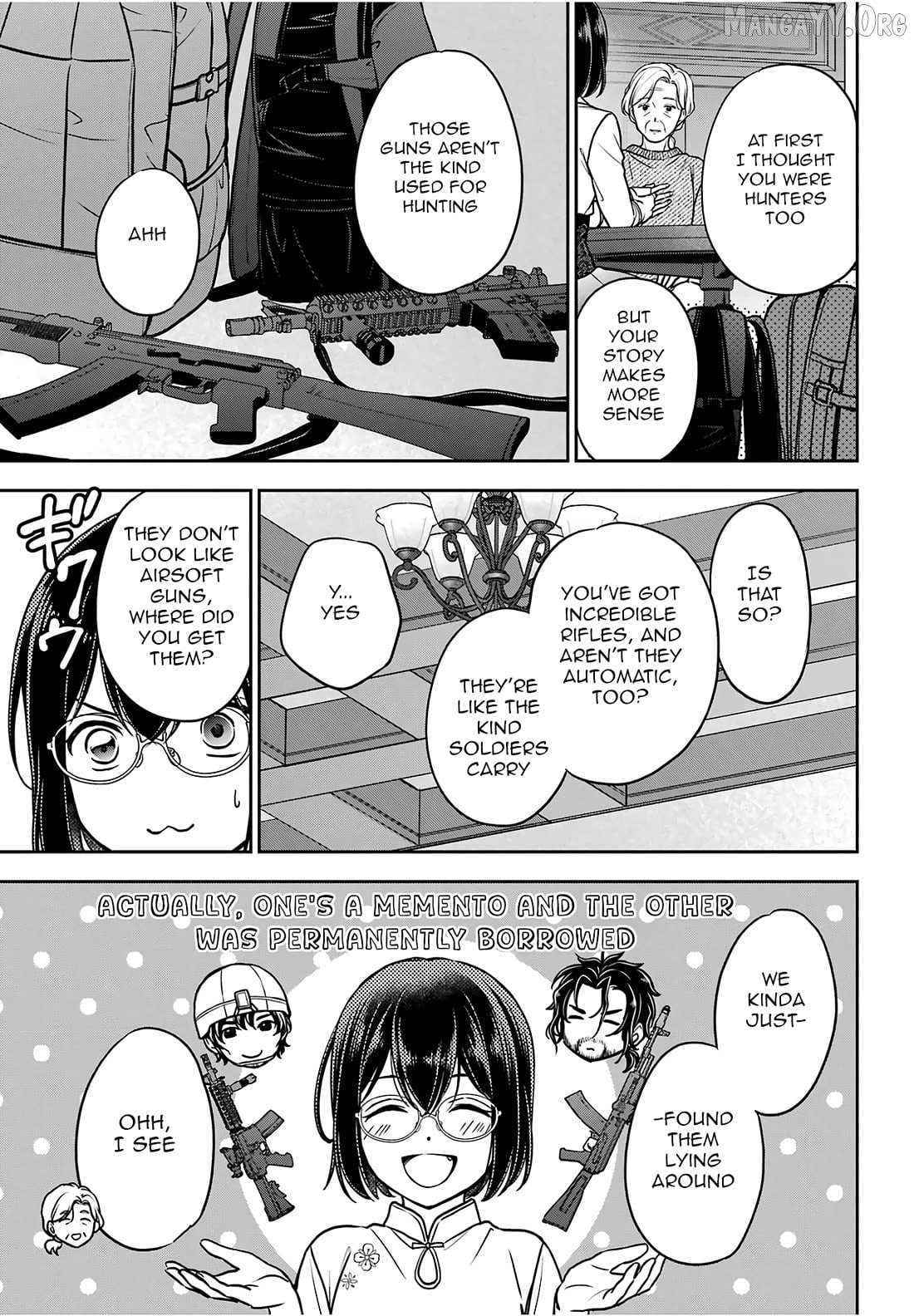 Urasekai Picnic Chapter 85 page 10 - 
