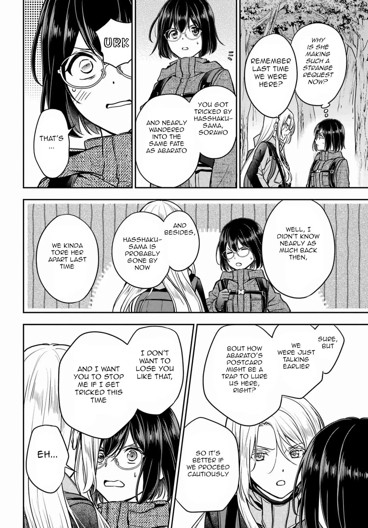 Urasekai Picnic Chapter 87 page 8 - 