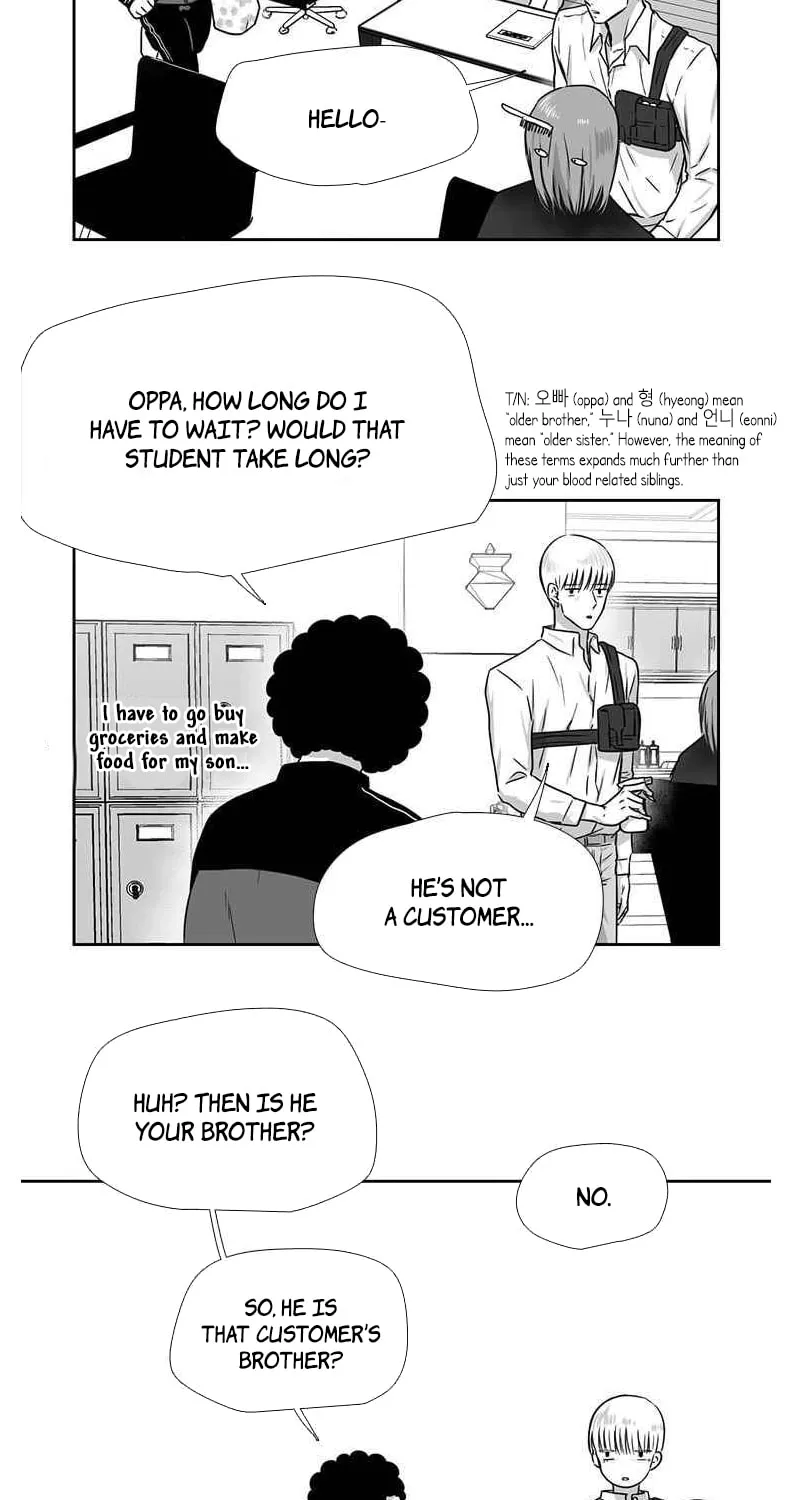 Uridongne Miyongsil Hyeong Chapter 6 page 3 - 