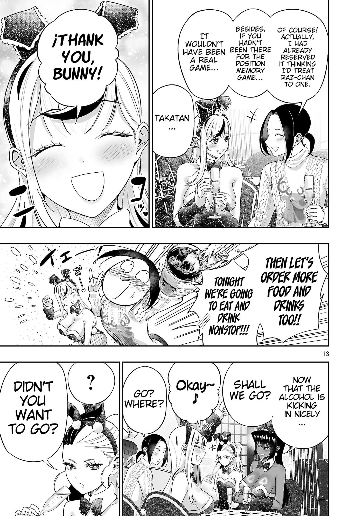 Usamimi Jackpot in the Bunny Girl's Bar♥ Chapter 16 page 15 - 