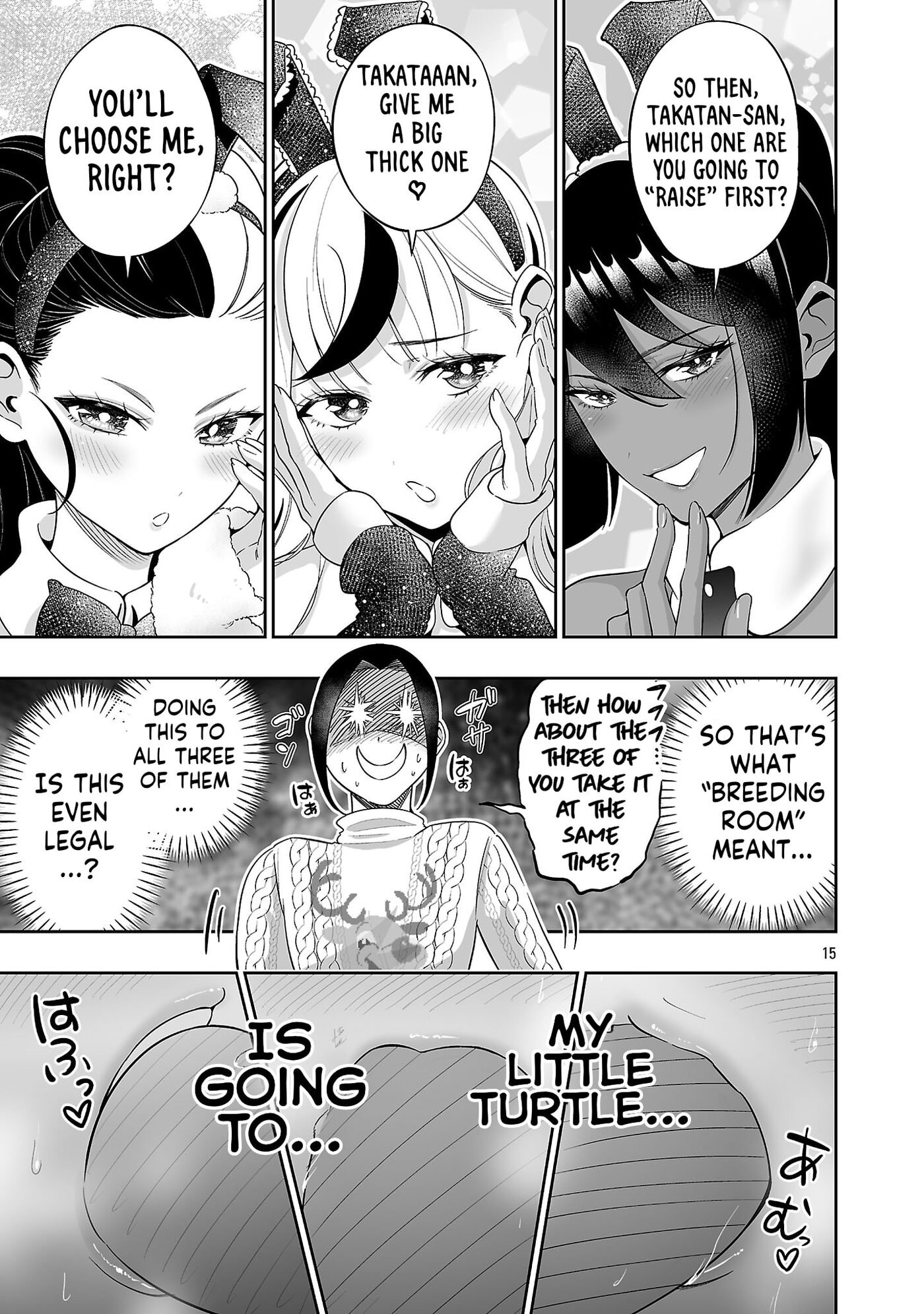 Usamimi Jackpot in the Bunny Girl's Bar♥ Chapter 16 page 17 - 