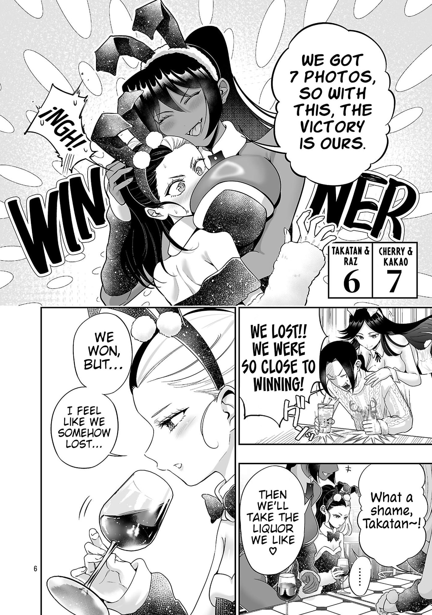 Usamimi Jackpot in the Bunny Girl's Bar♥ Chapter 16 page 8 - 