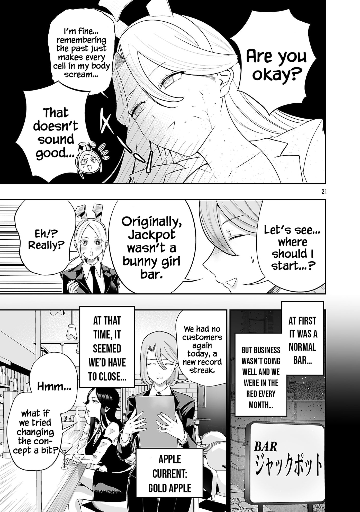 Usamimi Jackpot in the Bunny Girl's Bar♥ Chapter 17 page 23 - 