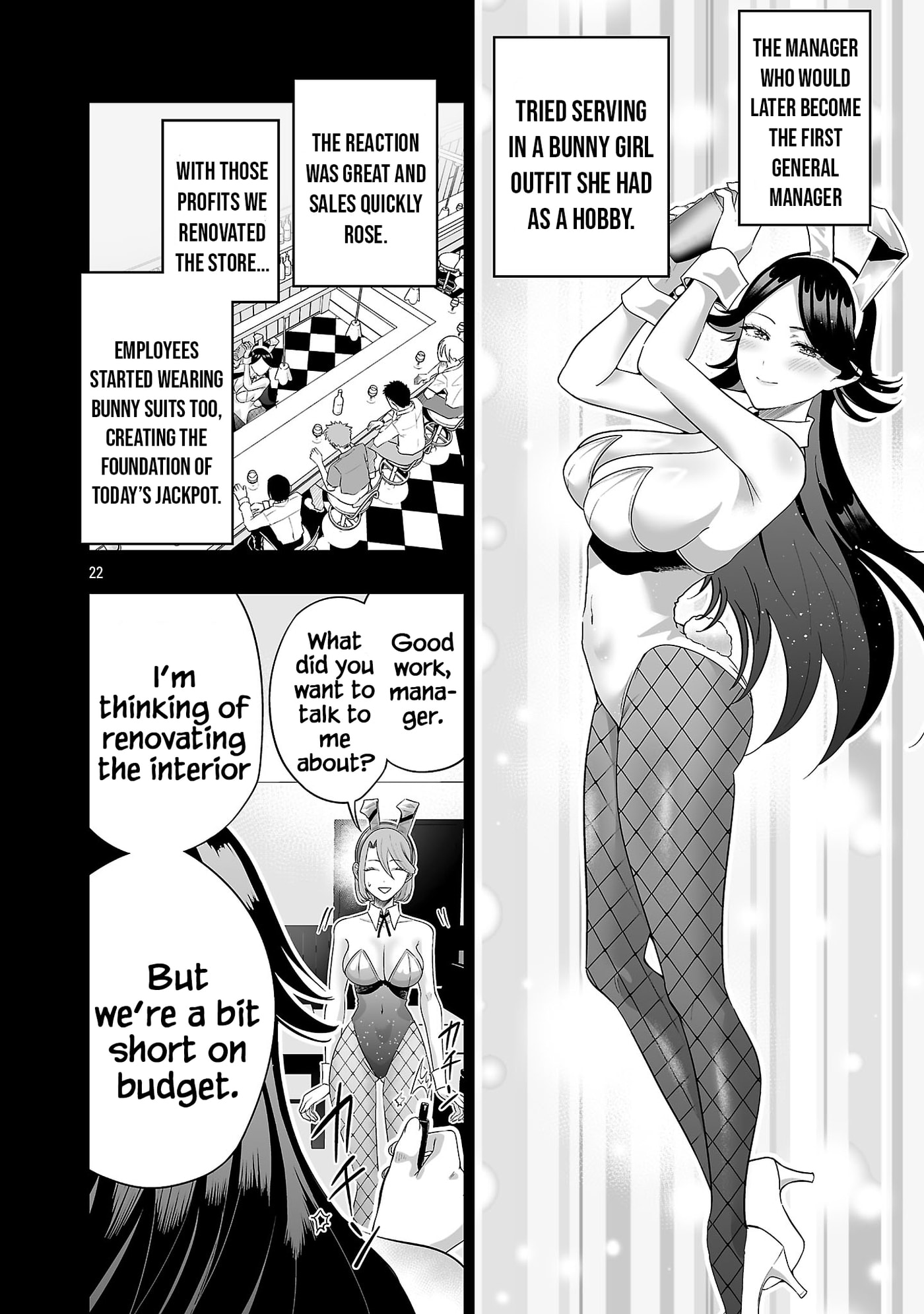 Usamimi Jackpot in the Bunny Girl's Bar♥ Chapter 17 page 24 - 