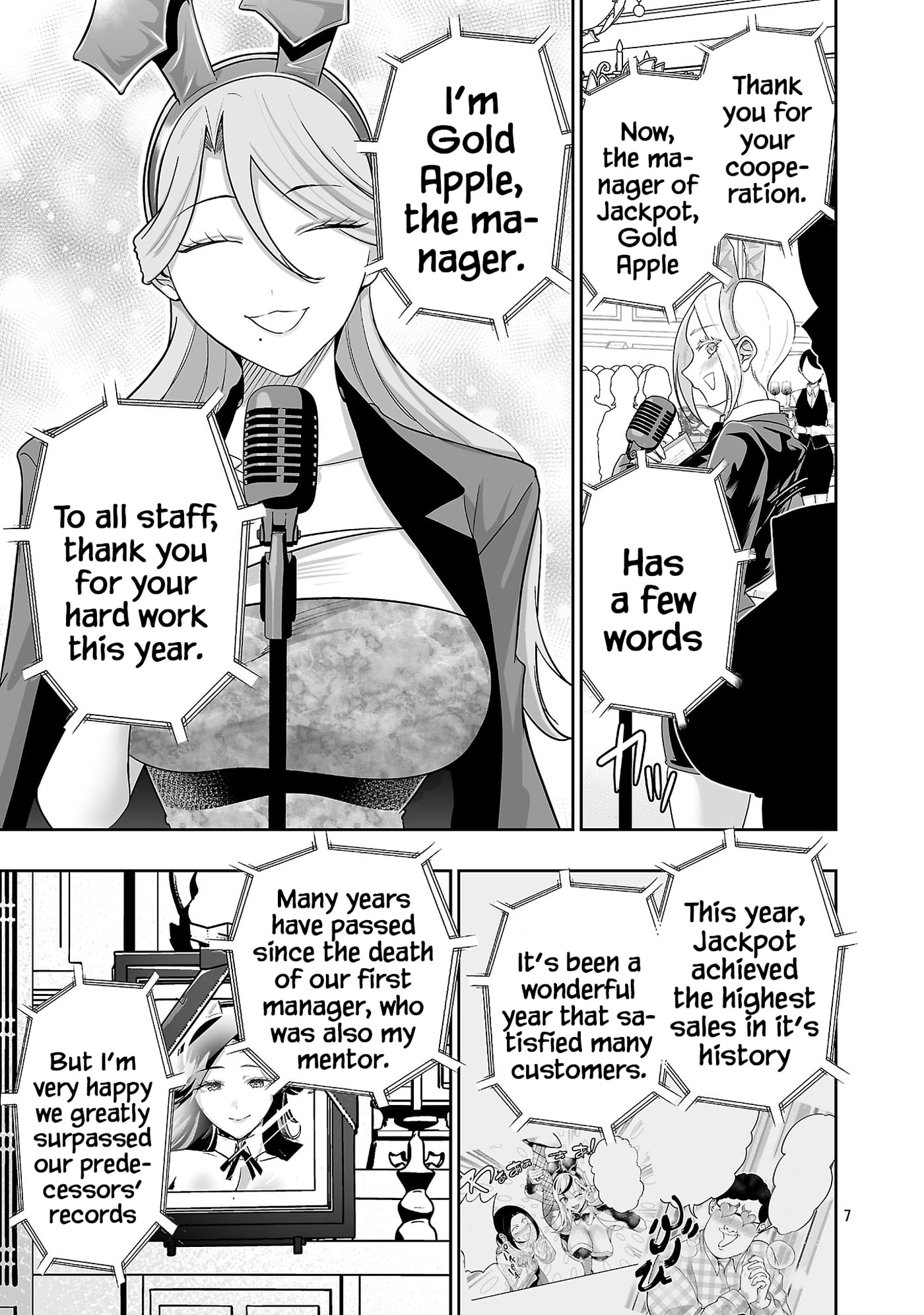 Usamimi Jackpot in the Bunny Girl's Bar♥ Chapter 17 page 9 - 