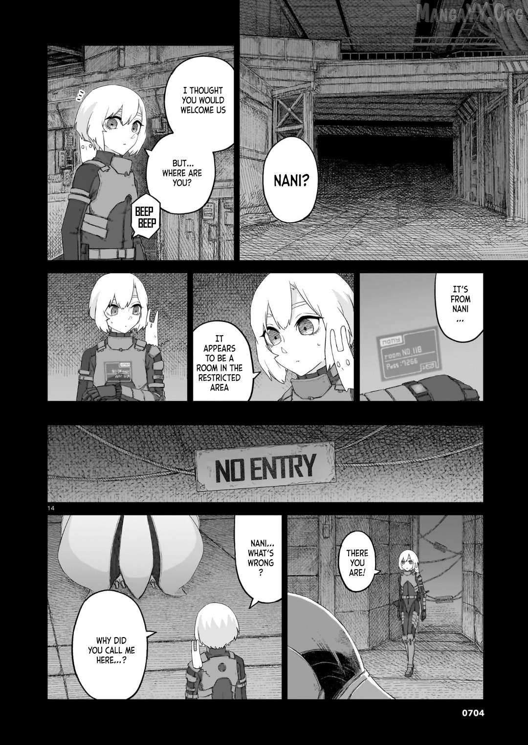 Usuzumi no Hate Chapter 35 page 14 - 