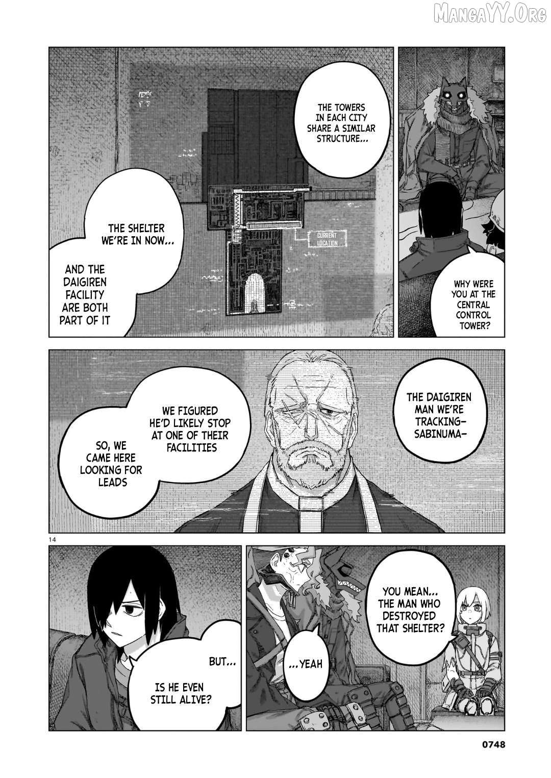 Usuzumi no Hate Chapter 38 page 14 - 