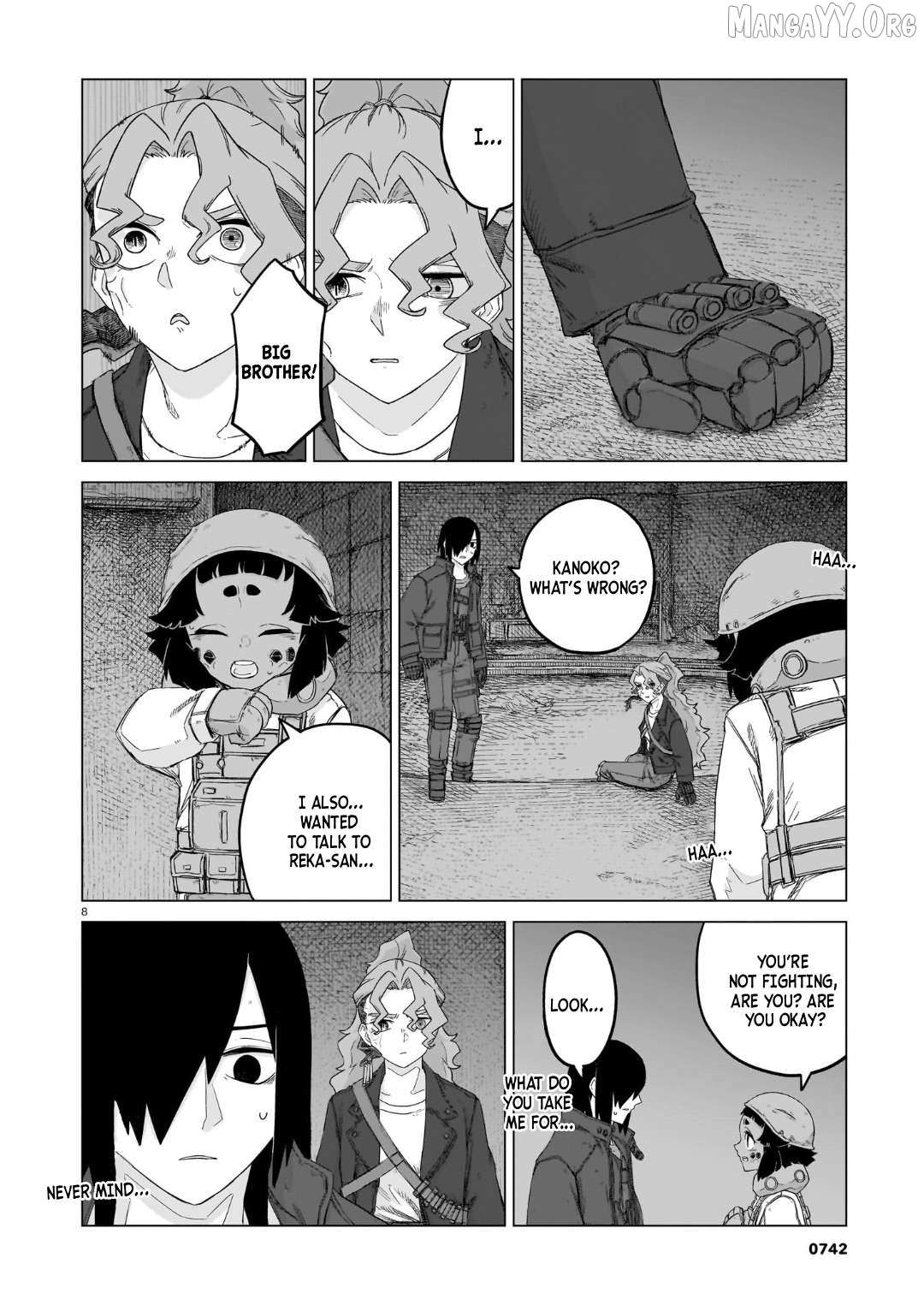 Usuzumi no Hate Chapter 38 page 8 - 