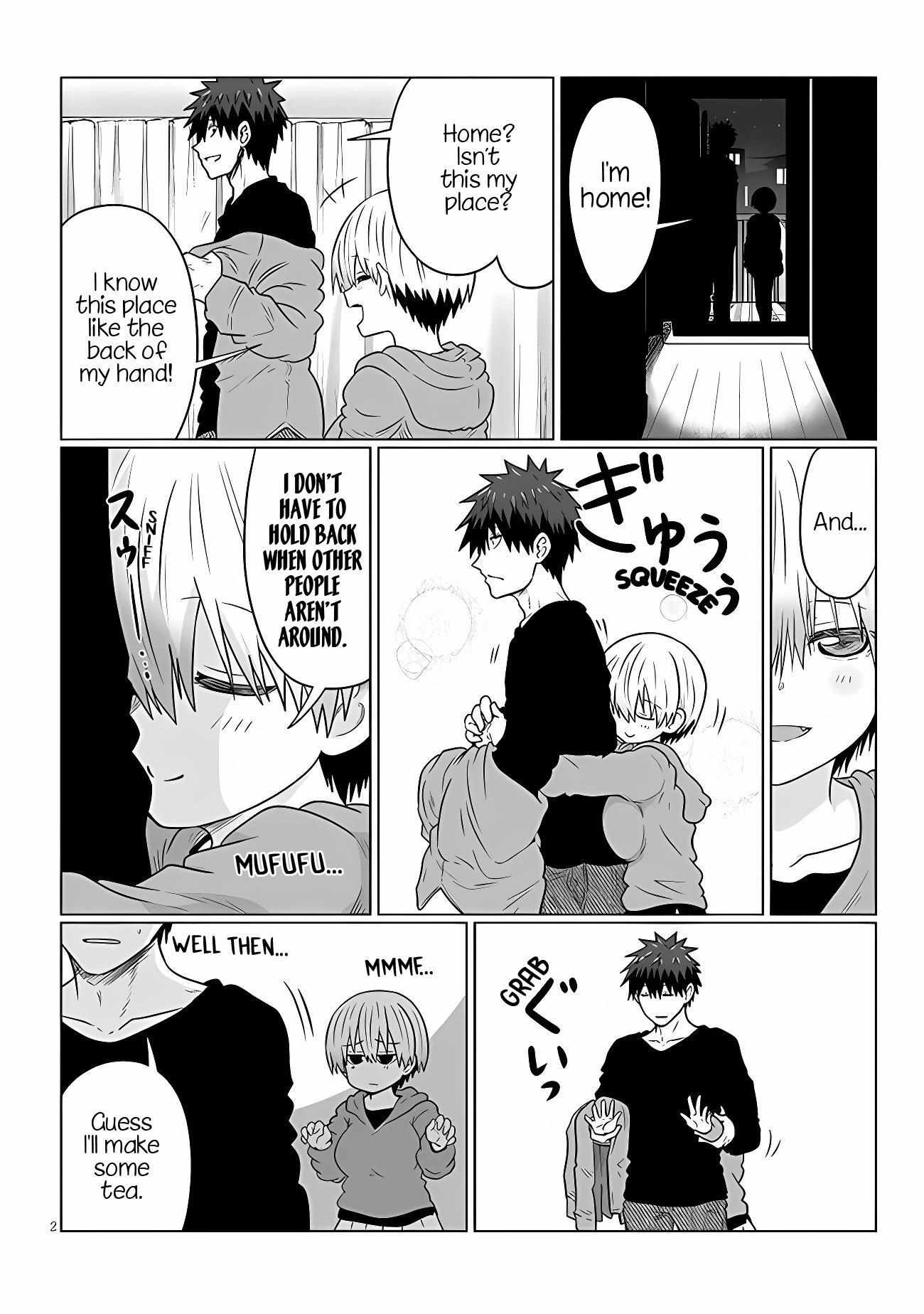 Uzaki-Chan Wa Asobitai! Chapter 100 page 2 - 