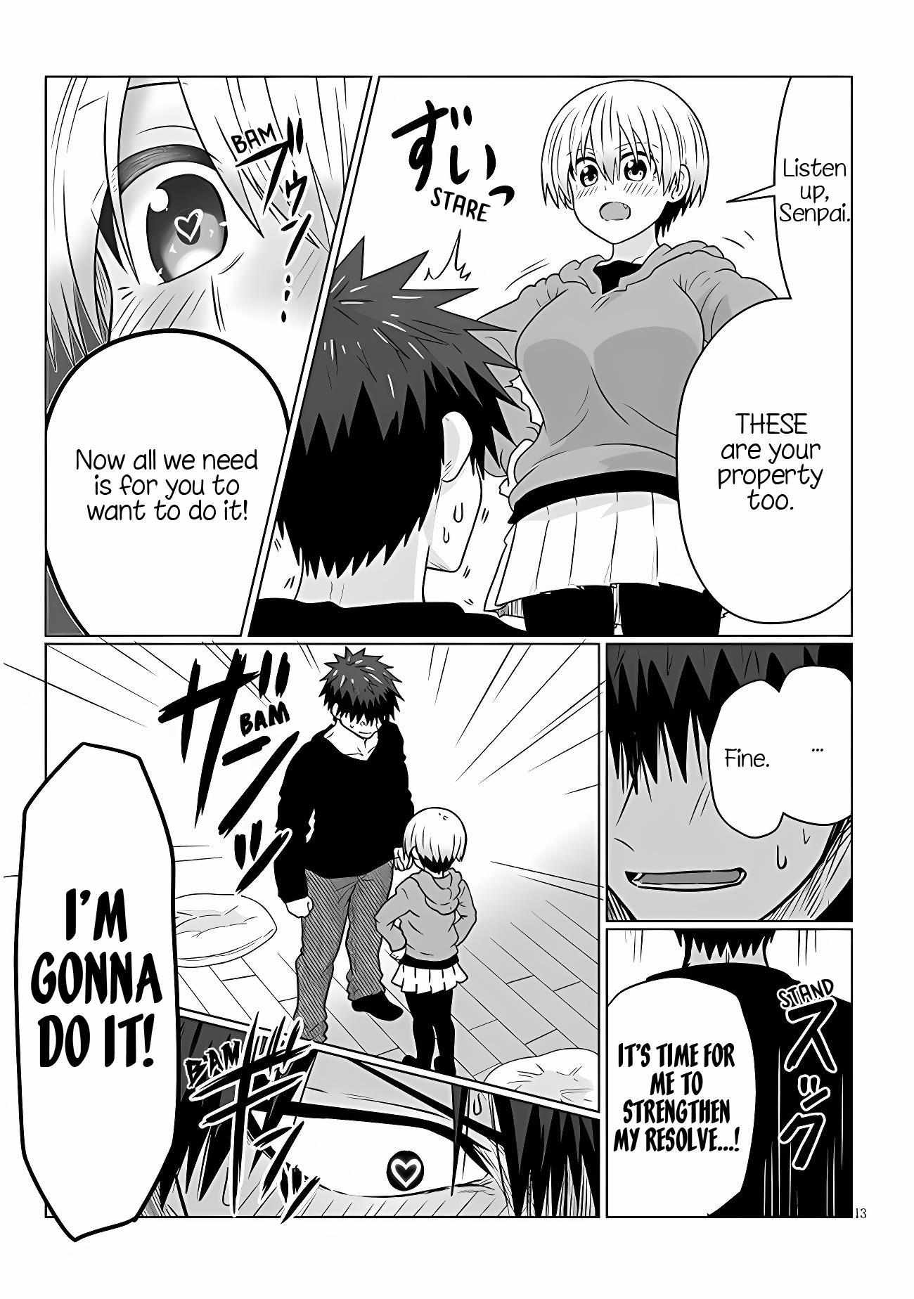 Uzaki-Chan Wa Asobitai! Chapter 100 page 12 - 