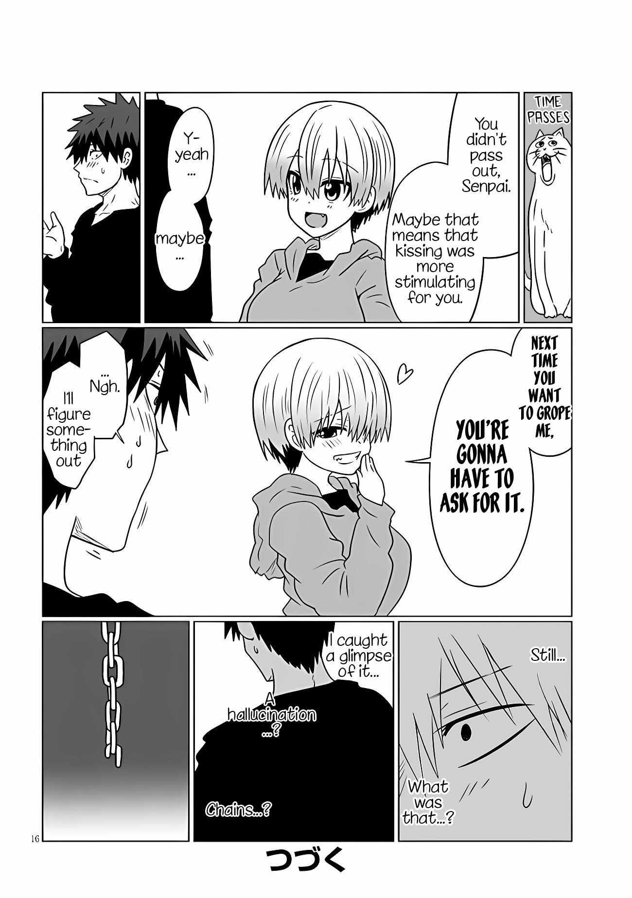 Uzaki-Chan Wa Asobitai! Chapter 100 page 15 - 