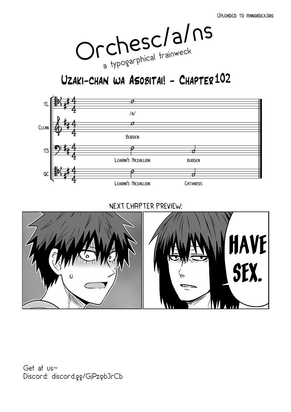 Uzaki-Chan Wa Asobitai! Chapter 102 page 13 - 