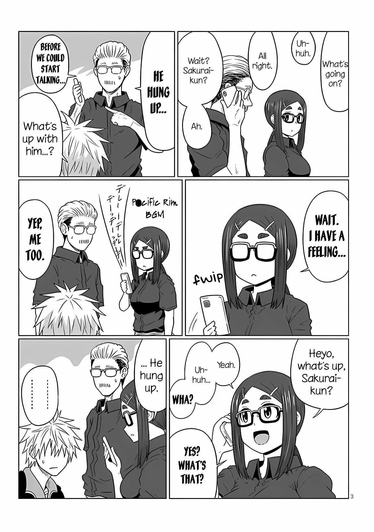 Uzaki-Chan Wa Asobitai! Chapter 102 page 3 - 