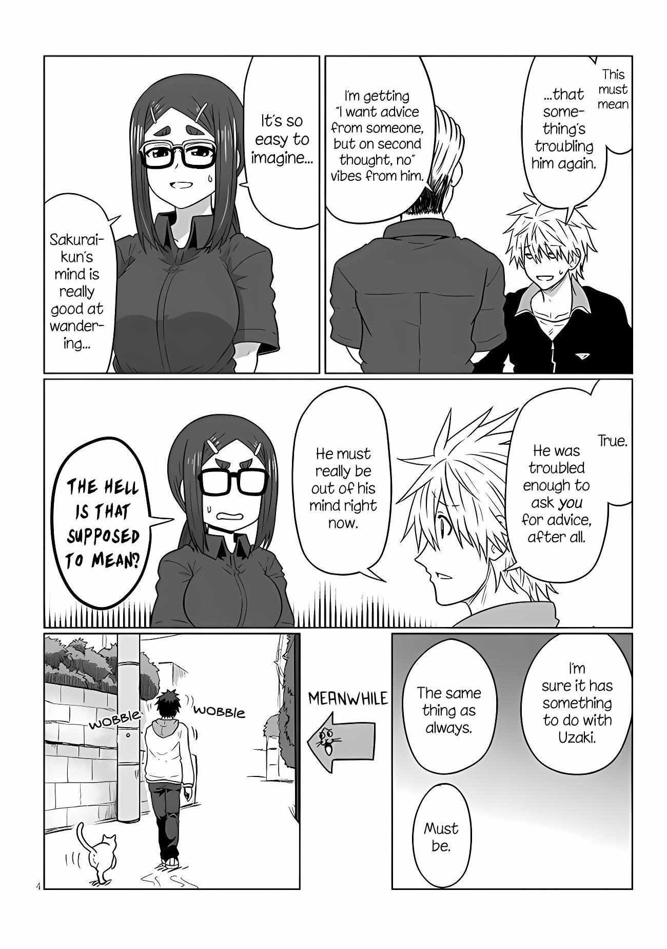 Uzaki-Chan Wa Asobitai! Chapter 102 page 4 - 