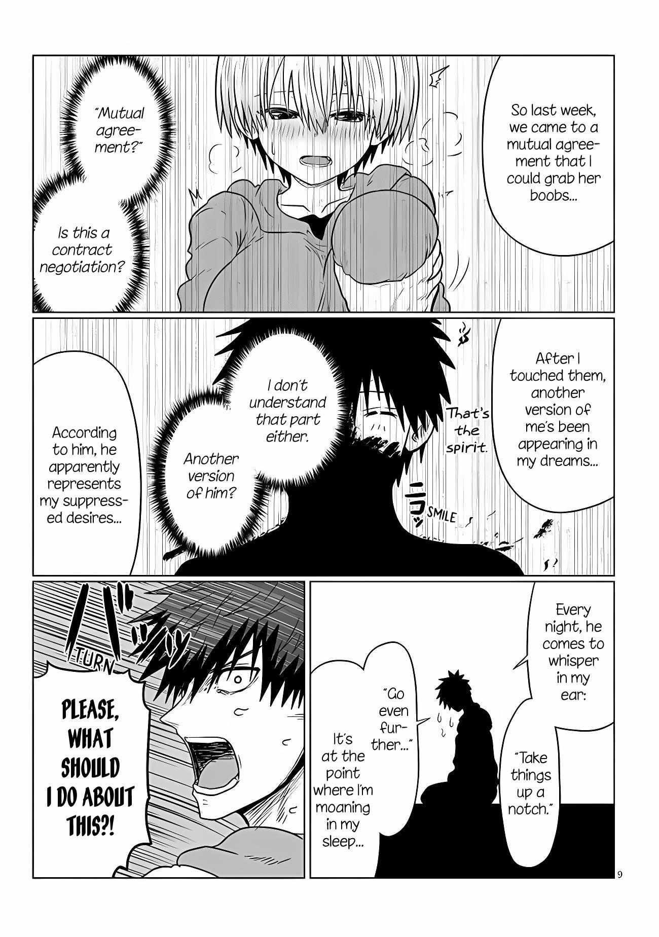 Uzaki-Chan Wa Asobitai! Chapter 102 page 9 - 