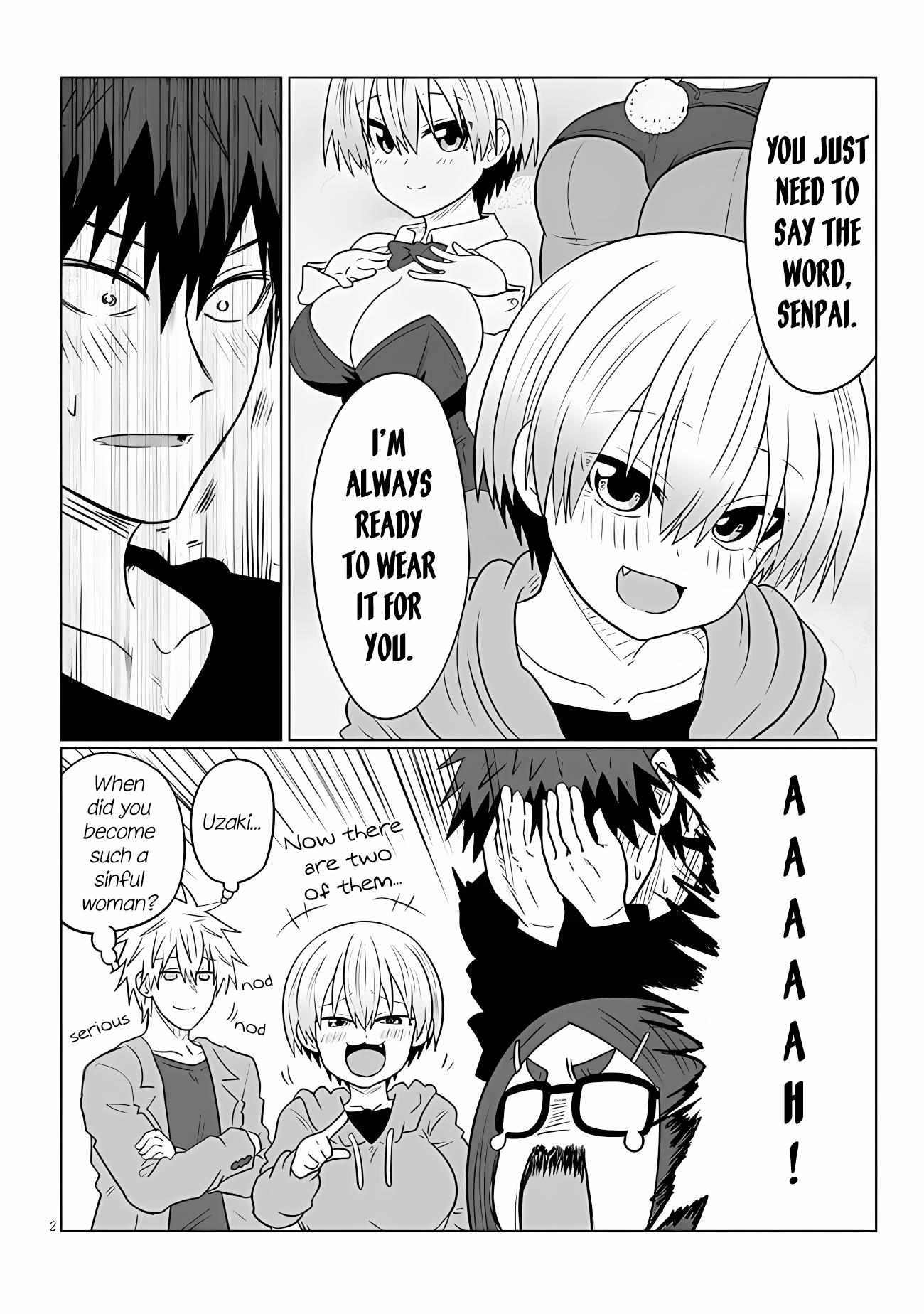 Uzaki-Chan Wa Asobitai! Chapter 104.1 page 2 - 