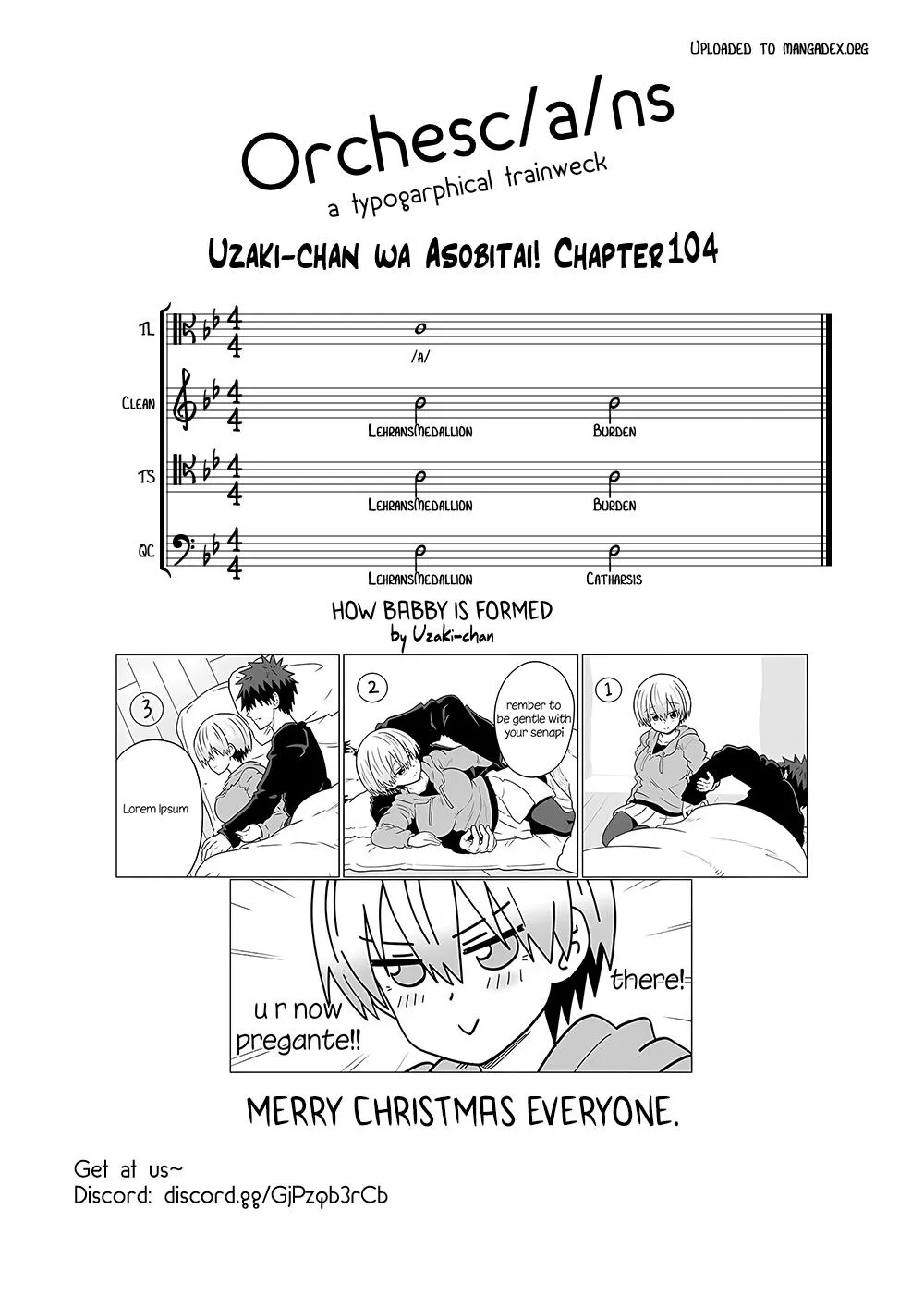 Uzaki-Chan Wa Asobitai! Chapter 104 page 26 - 