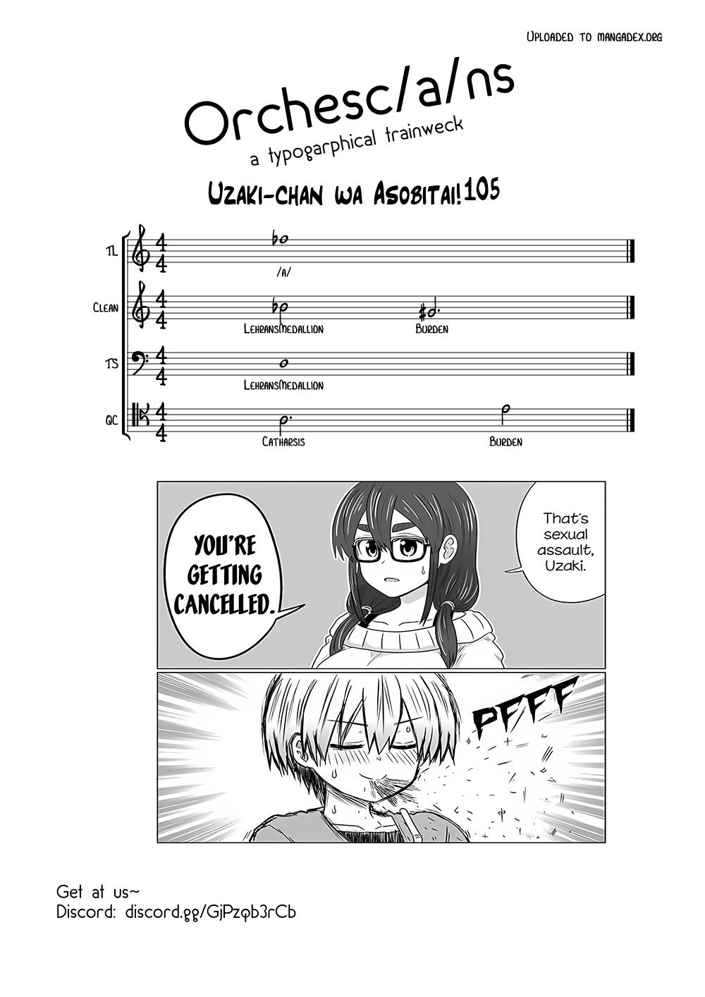 Uzaki-Chan Wa Asobitai! Chapter 105 page 13 - 