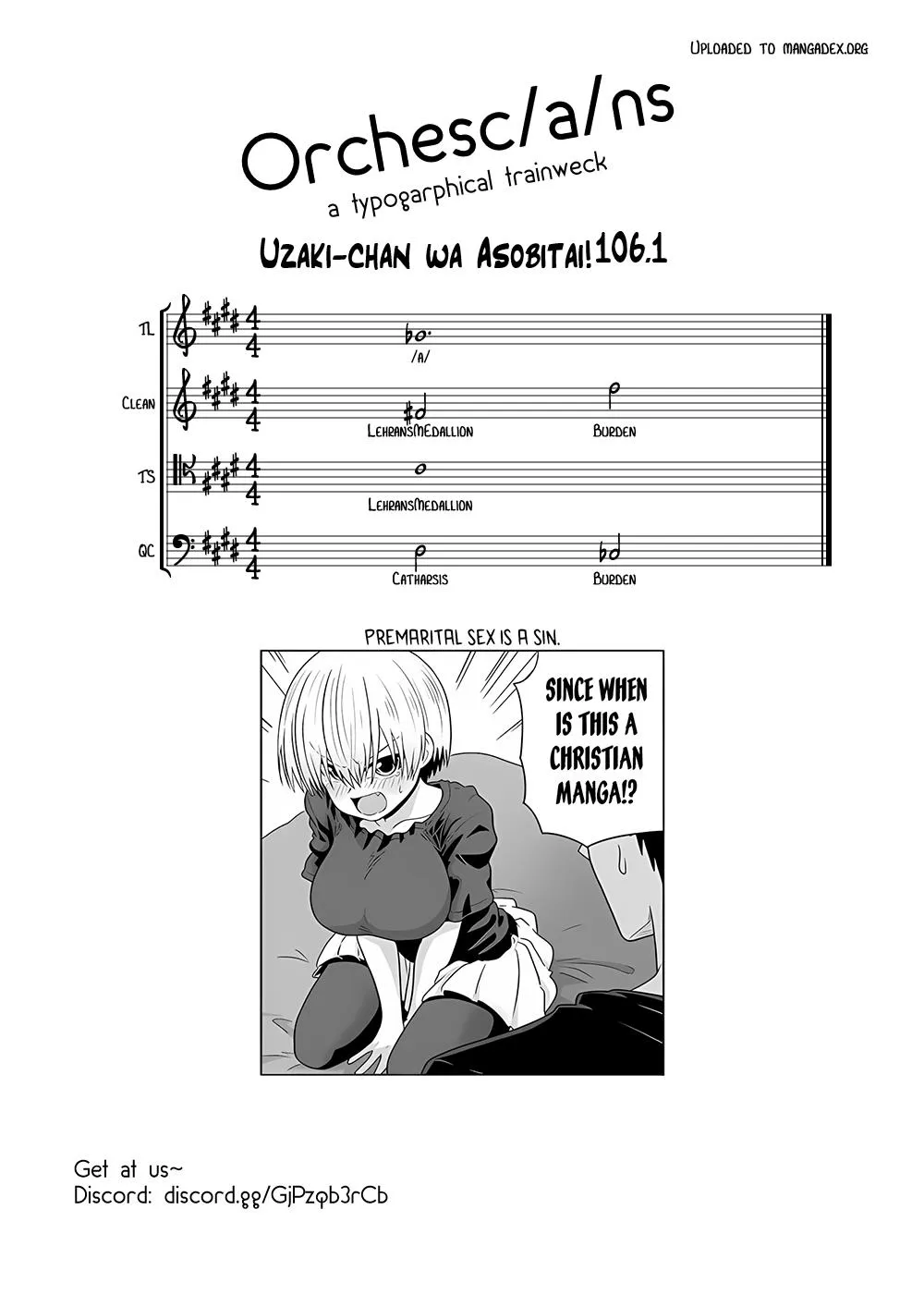 Uzaki-Chan Wa Asobitai! Chapter 106.1 page 18 - 