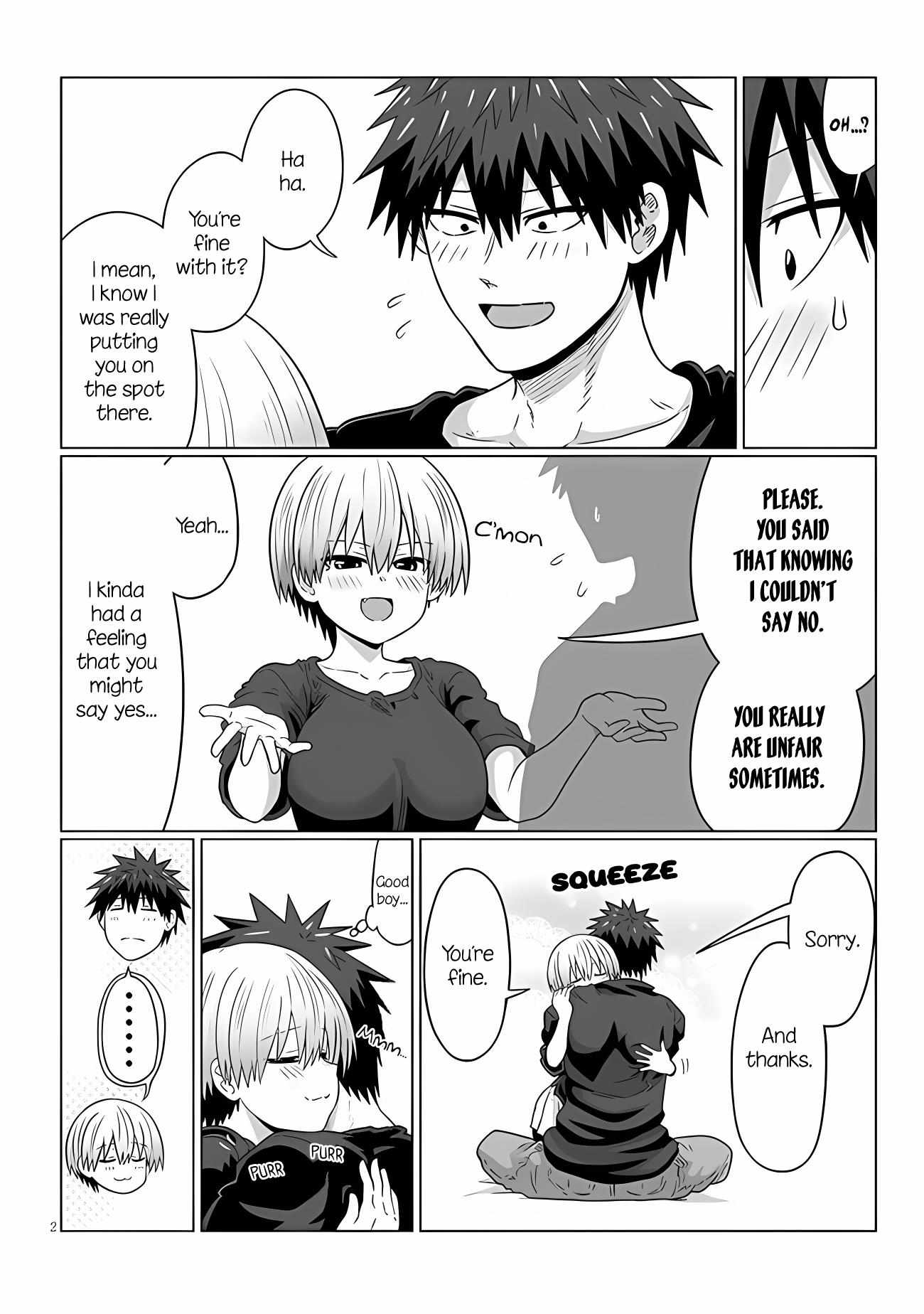 Uzaki-Chan Wa Asobitai! Chapter 106.2 page 2 - 