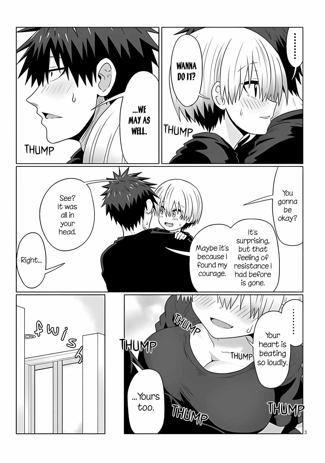 Uzaki-Chan Wa Asobitai! Chapter 106.2 page 3 - 