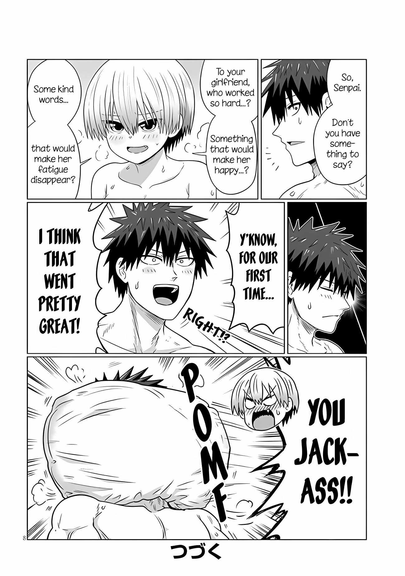 Uzaki-Chan Wa Asobitai! Chapter 106.2 page 8 - 