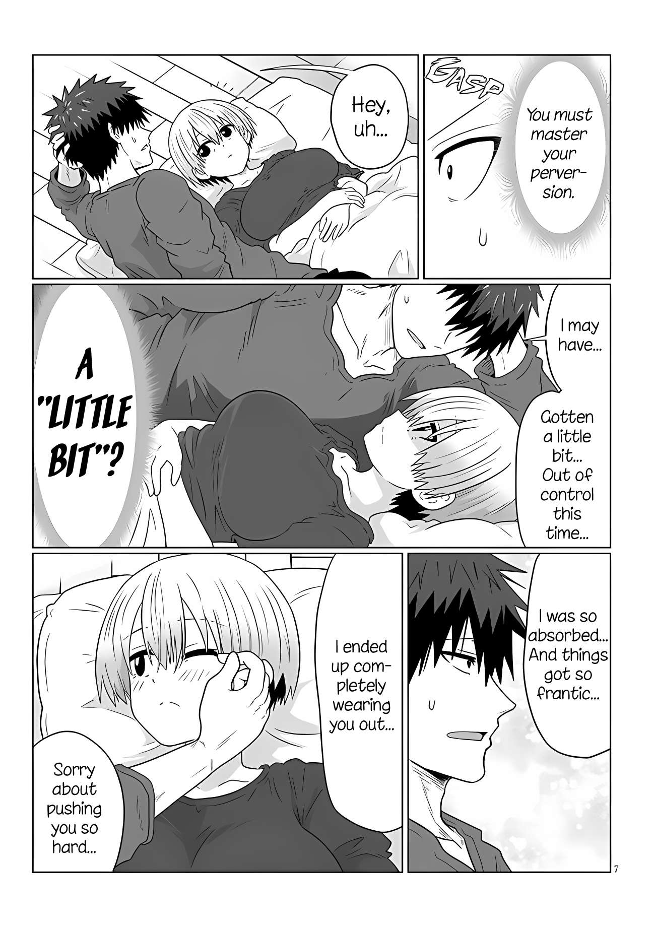 Uzaki-Chan Wa Asobitai! Chapter 107 page 7 - 