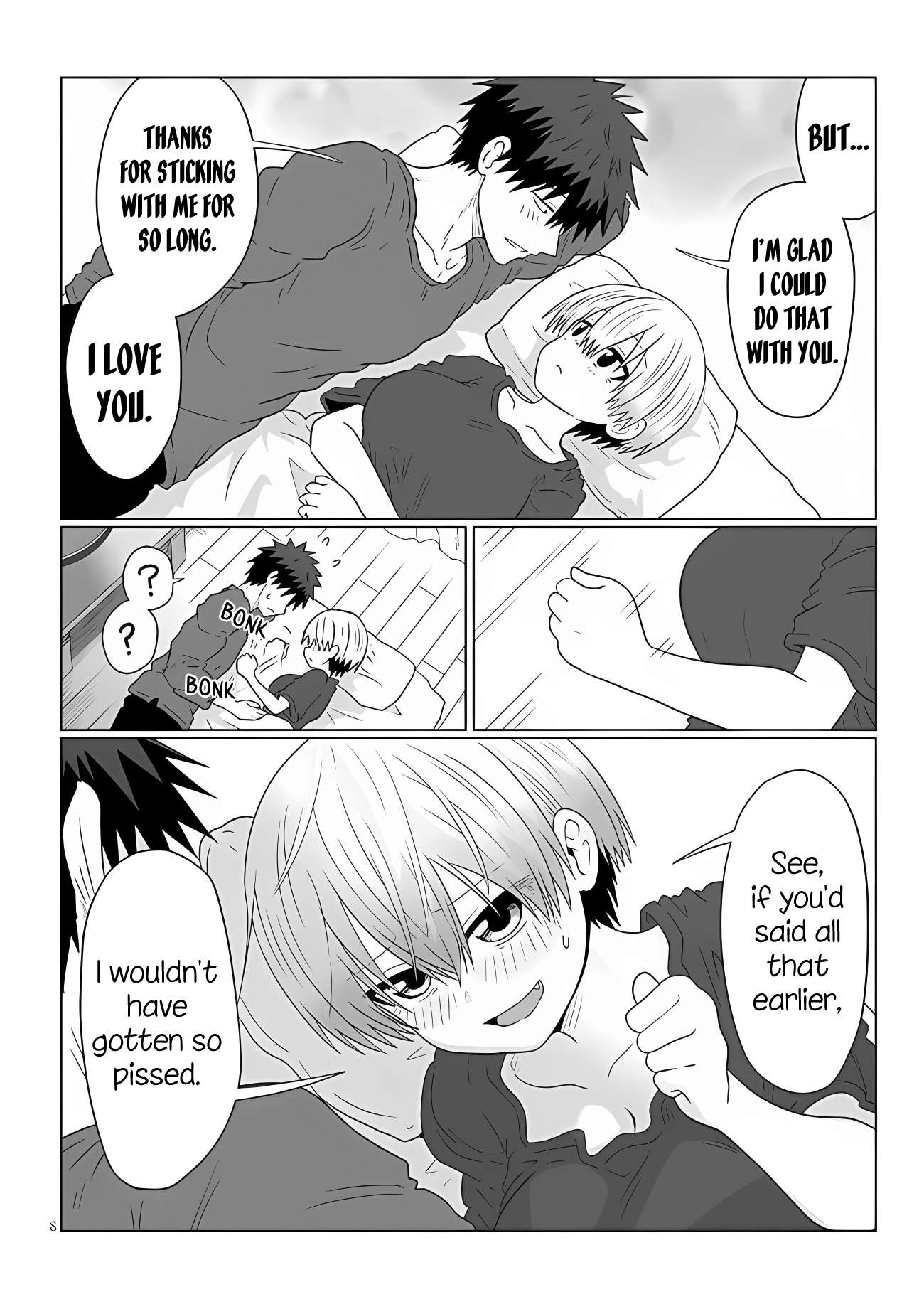 Uzaki-Chan Wa Asobitai! Chapter 107 page 8 - 