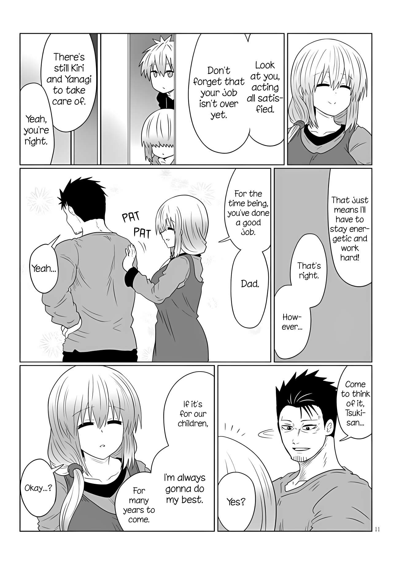 Uzaki-Chan Wa Asobitai! Chapter 108 page 11 - 