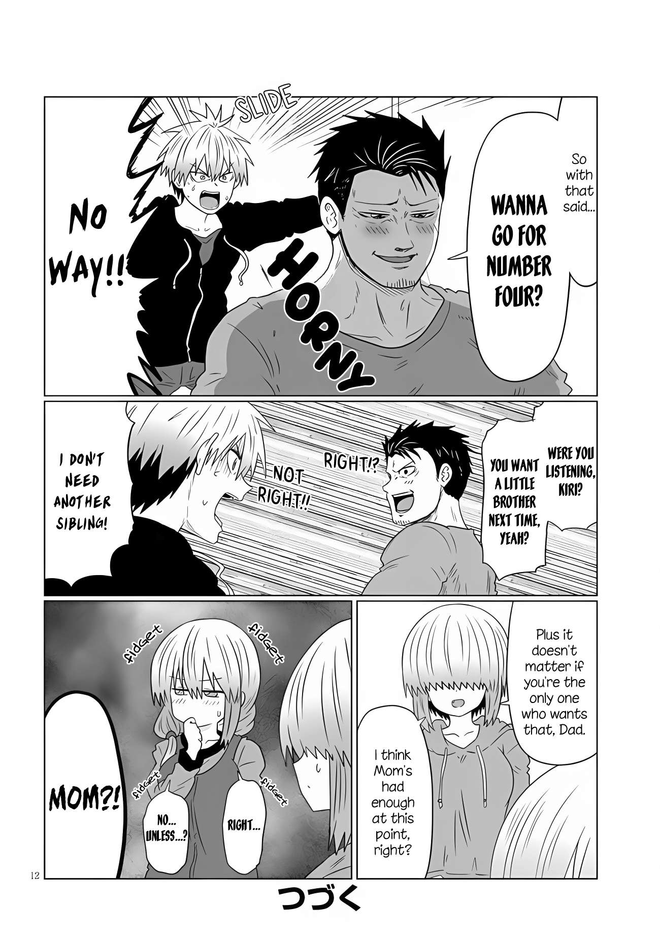 Uzaki-Chan Wa Asobitai! Chapter 108 page 12 - 