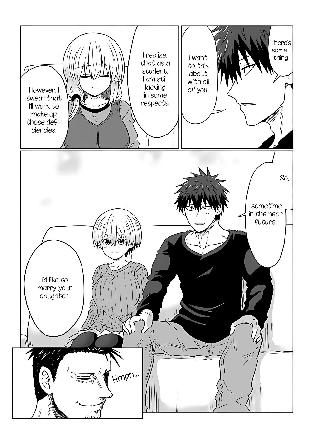 Uzaki-Chan Wa Asobitai! Chapter 109 page 2 - 