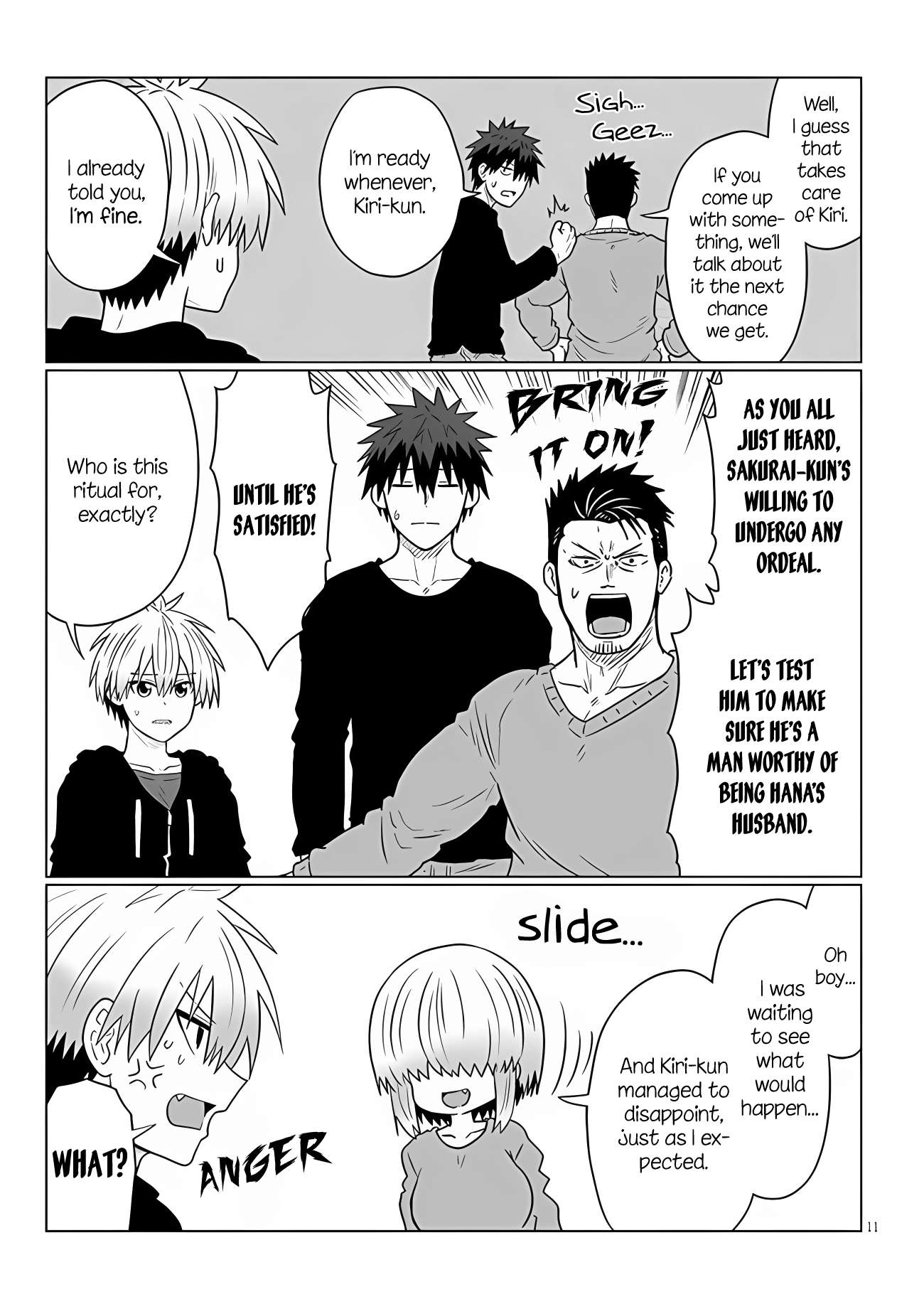 Uzaki-Chan Wa Asobitai! Chapter 109 page 11 - 