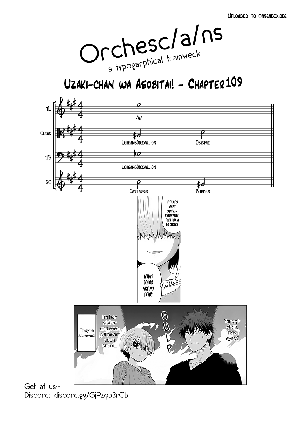 Uzaki-Chan Wa Asobitai! Chapter 109 page 13 - 