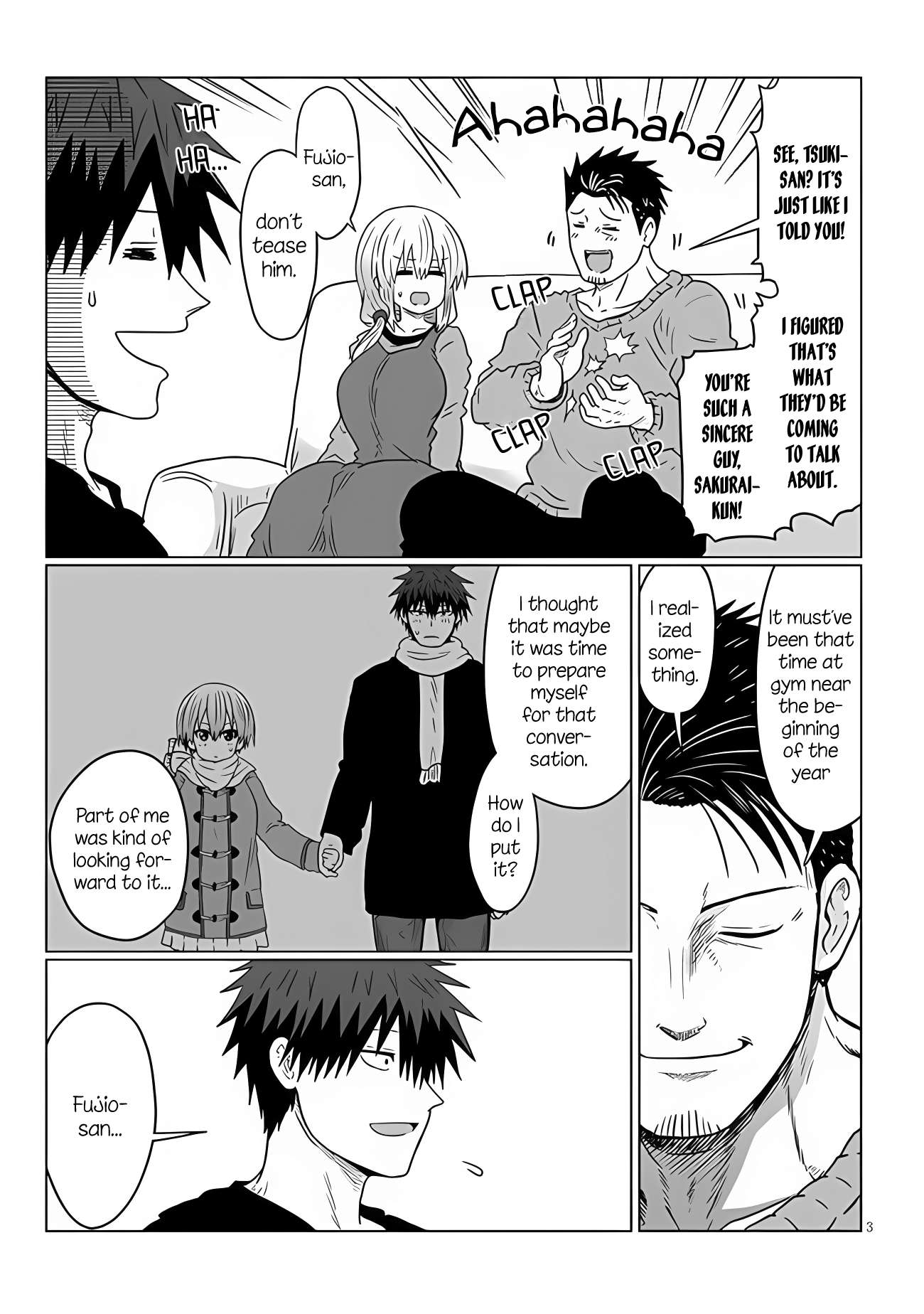 Uzaki-Chan Wa Asobitai! Chapter 109 page 3 - 