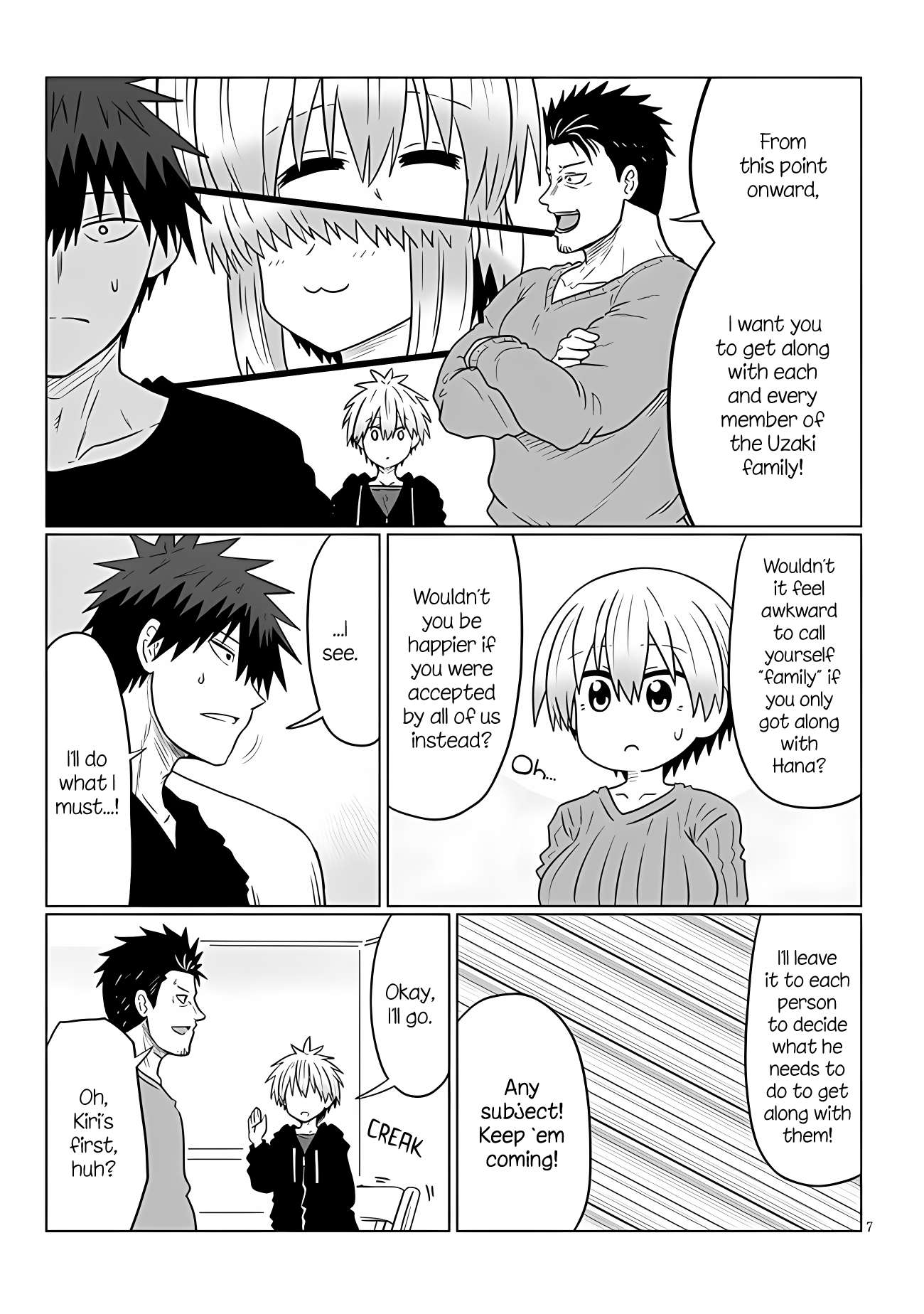 Uzaki-Chan Wa Asobitai! Chapter 109 page 7 - 