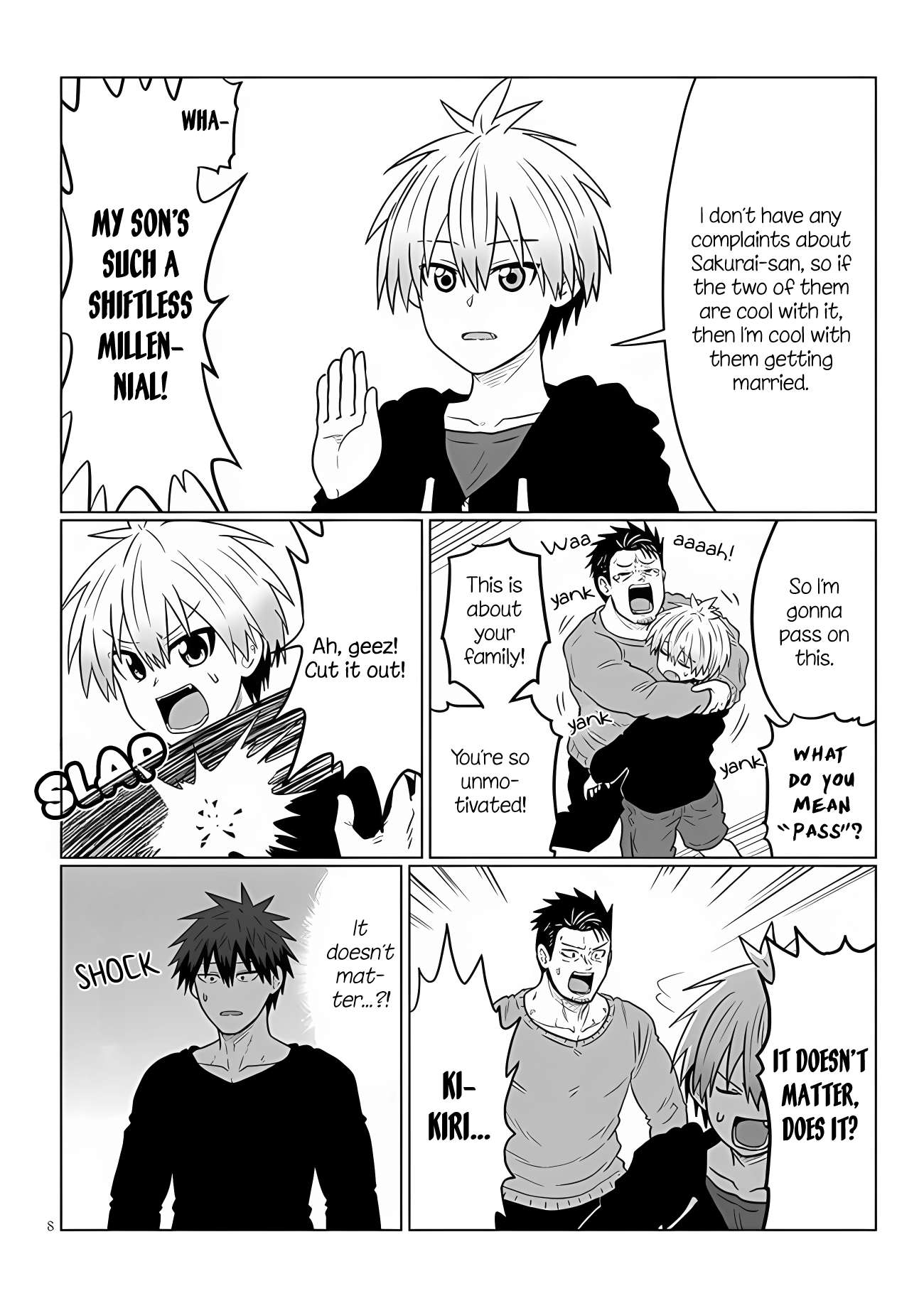 Uzaki-Chan Wa Asobitai! Chapter 109 page 8 - 
