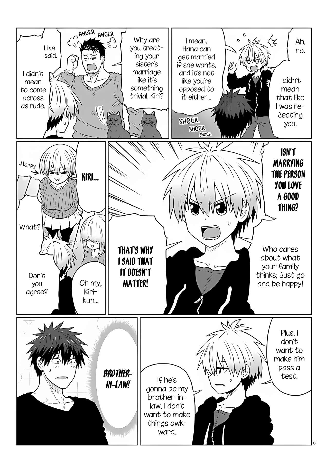 Uzaki-Chan Wa Asobitai! Chapter 109 page 9 - 