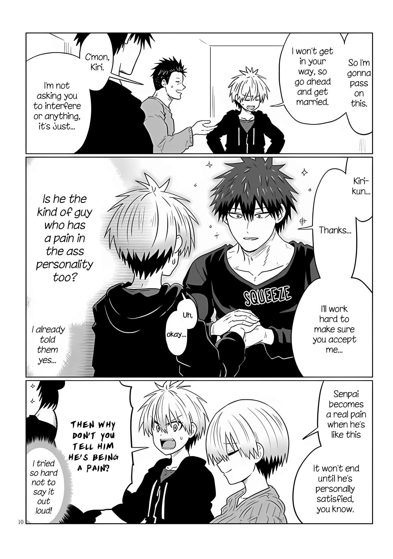 Uzaki-Chan Wa Asobitai! Chapter 109 page 10 - 