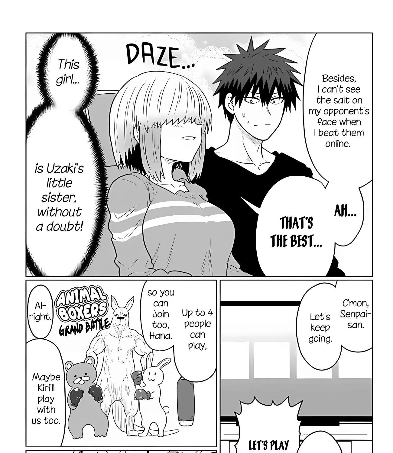 Uzaki-Chan Wa Asobitai! Chapter 110 page 12 - 