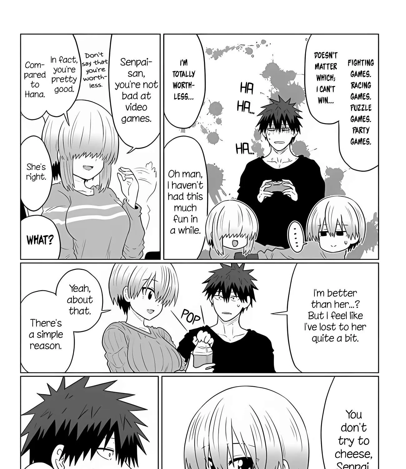 Uzaki-Chan Wa Asobitai! Chapter 110 page 14 - 