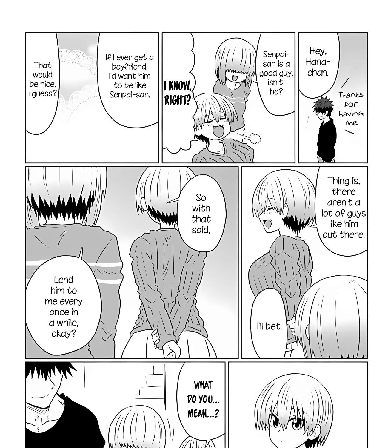 Uzaki-Chan Wa Asobitai! Chapter 110 page 20 - 